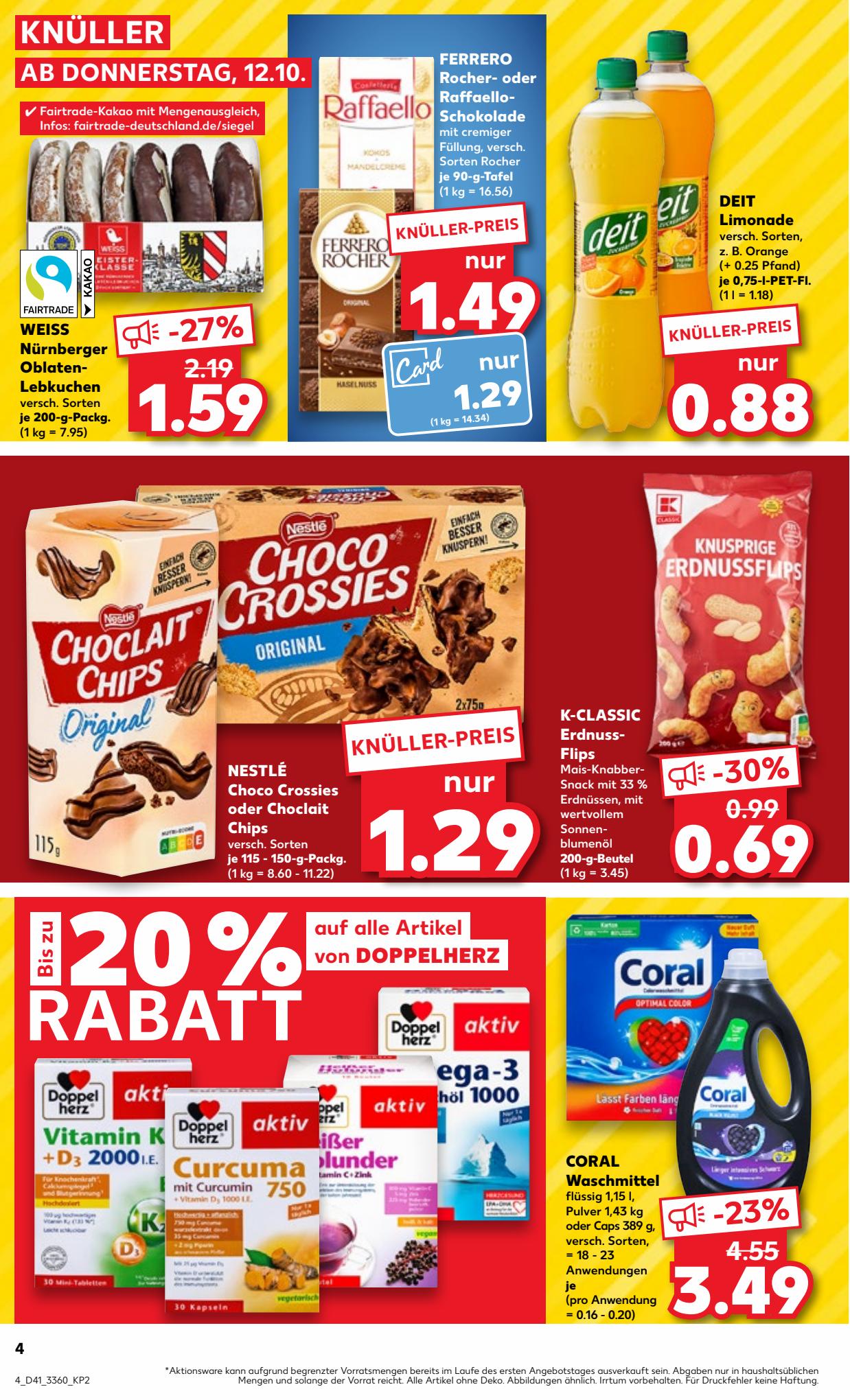 Kaufland Prospekt 12 – 18 October 2023 Seite 4