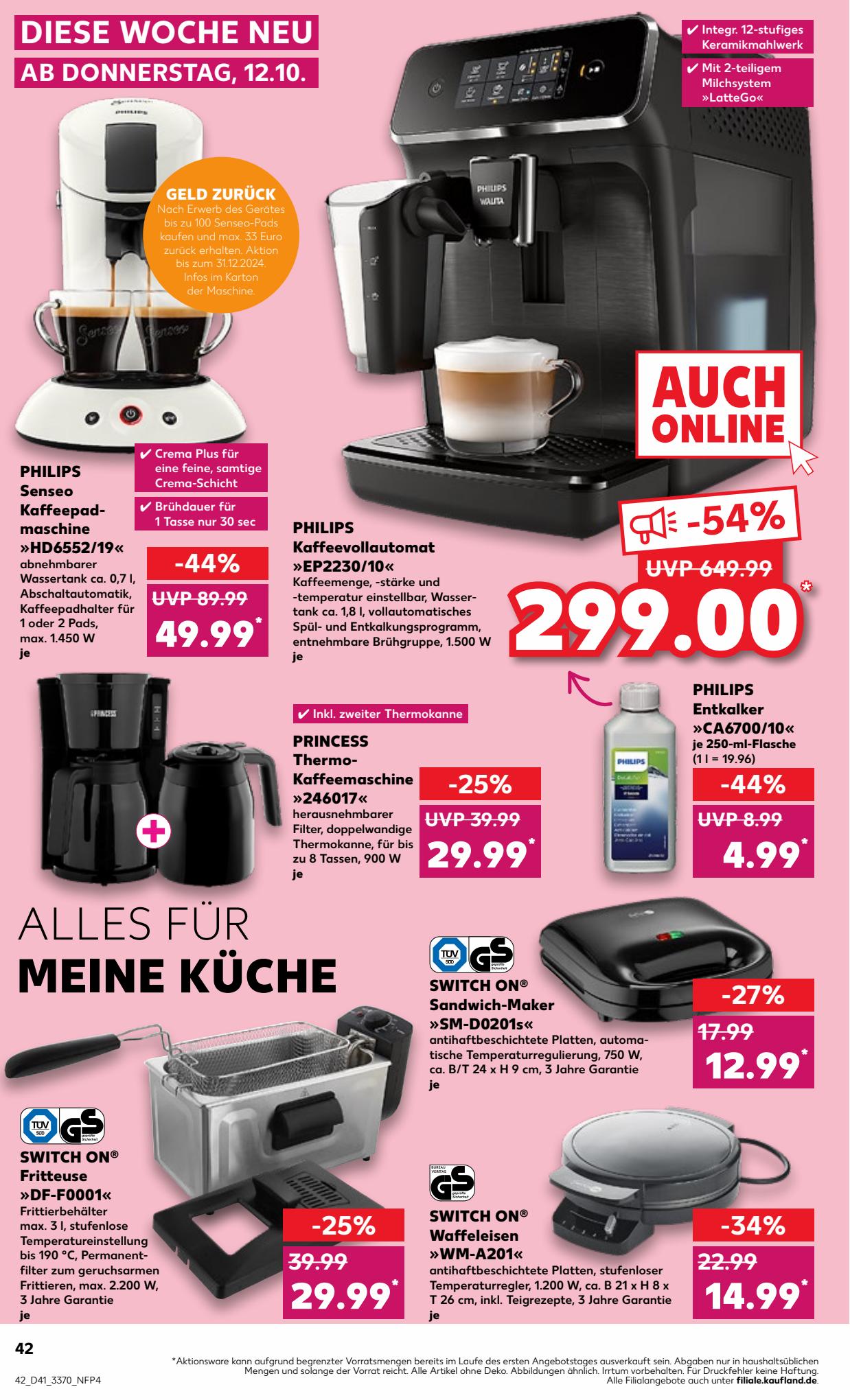 Kaufland Prospekt 12 – 18 October 2023 Seite 42