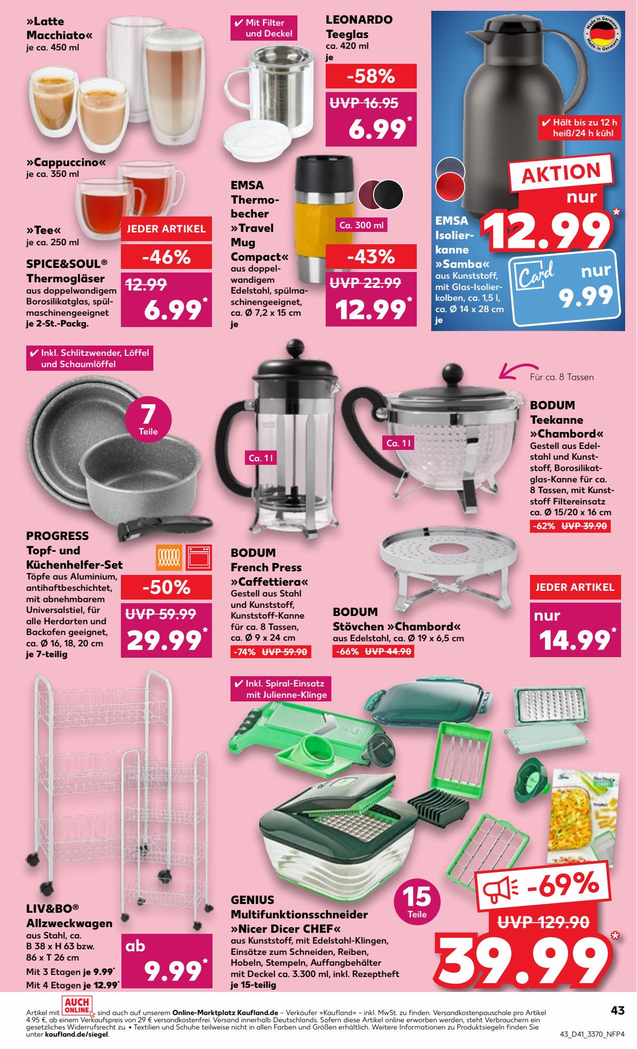 Kaufland Prospekt 12 – 18 October 2023 Seite 43