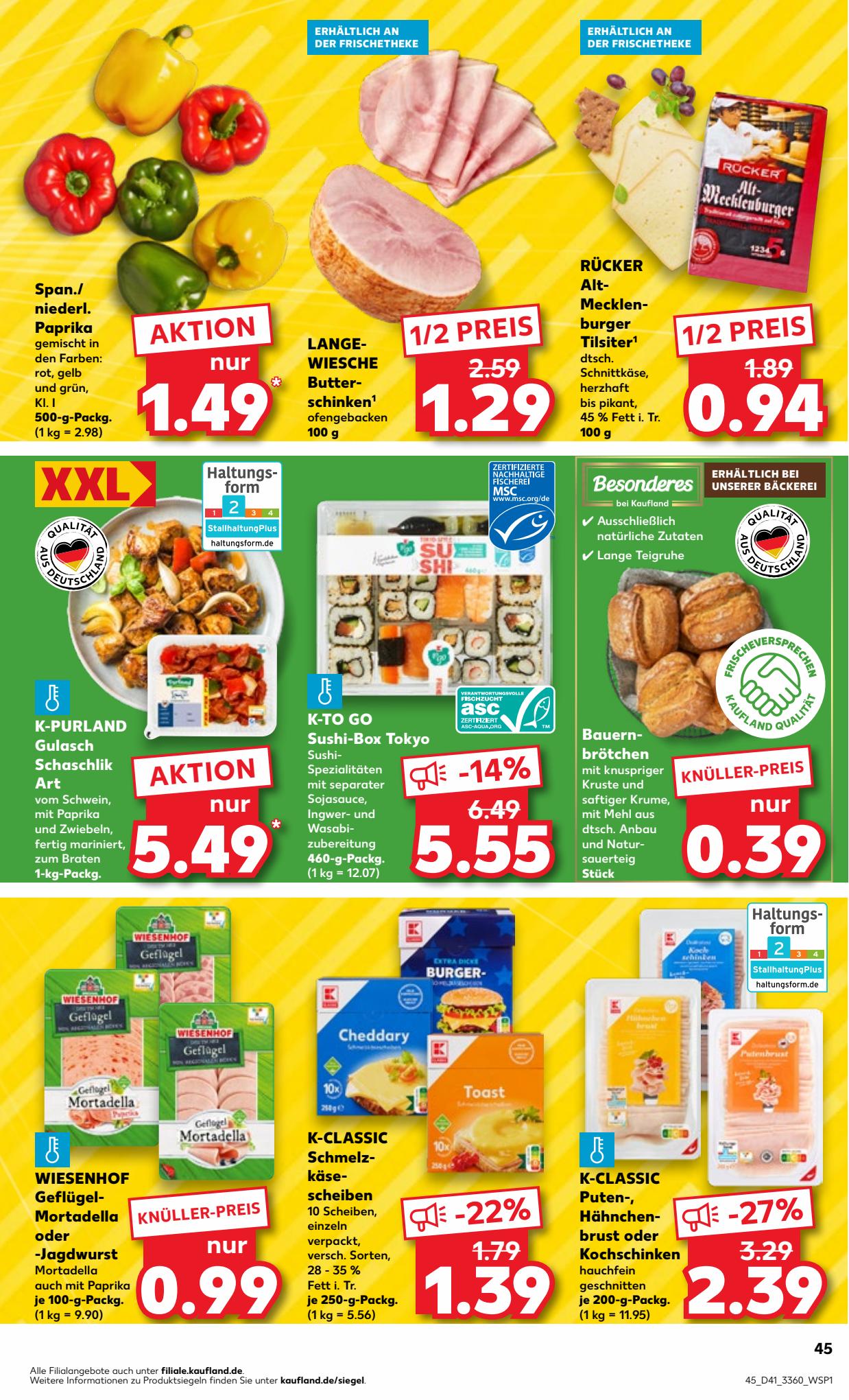 Kaufland Prospekt 12 – 18 October 2023 Seite 45