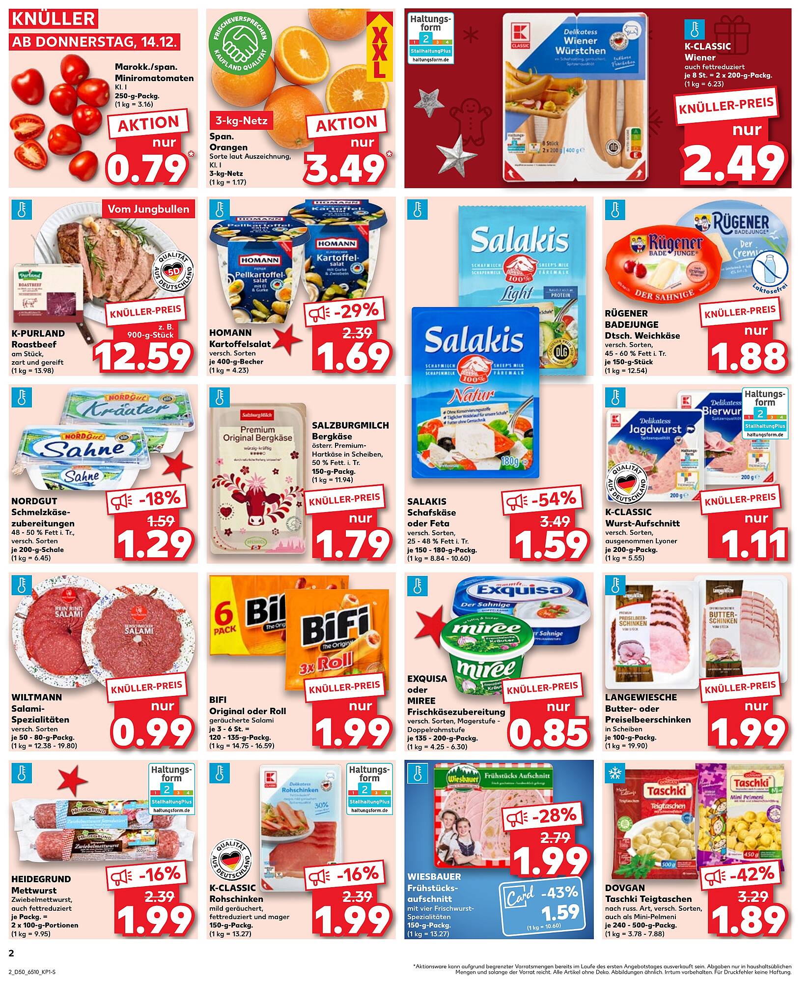 Kaufland Prospekt 14 – 20 Dezember 2023 Seite 2