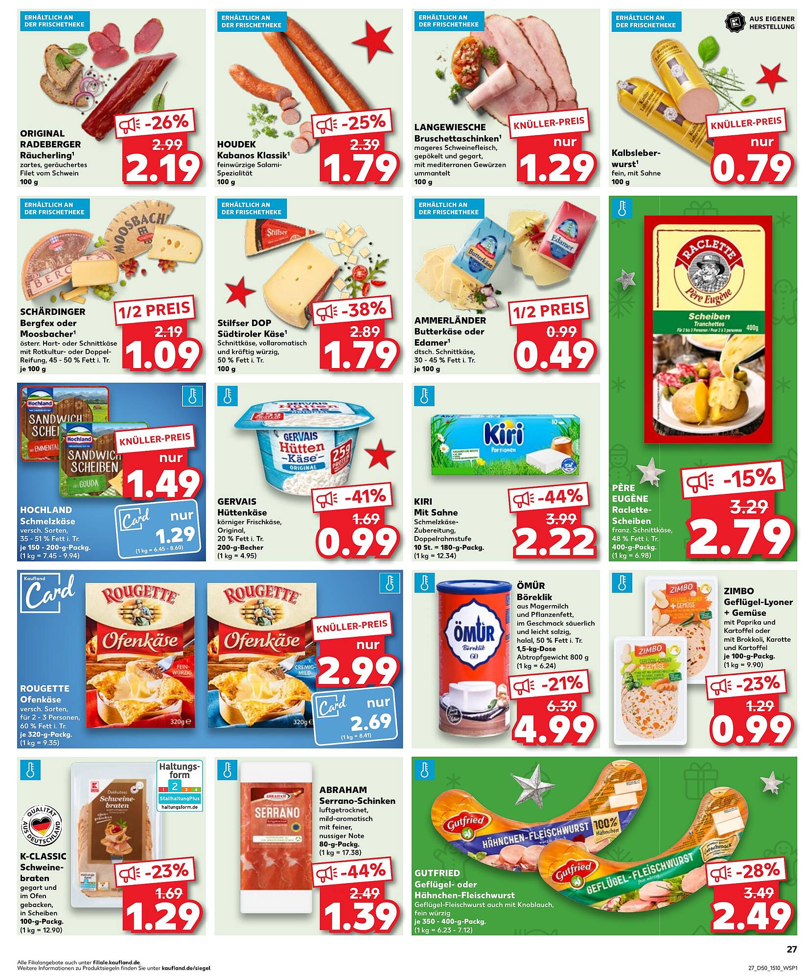 Kaufland Prospekt 14 – 20 Dezember 2023 Seite 27