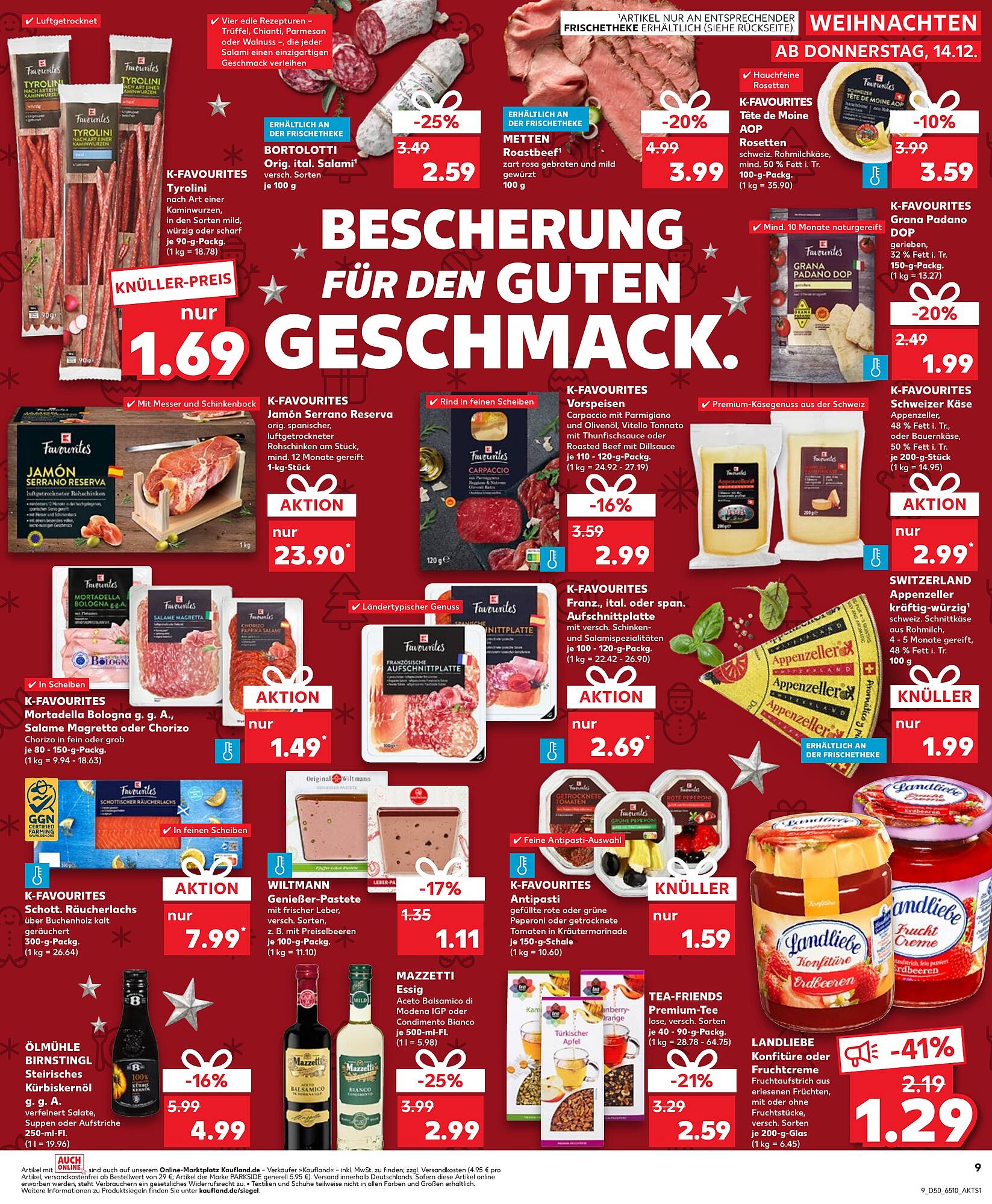 Kaufland Prospekt 14 – 20 Dezember 2023 Seite 9