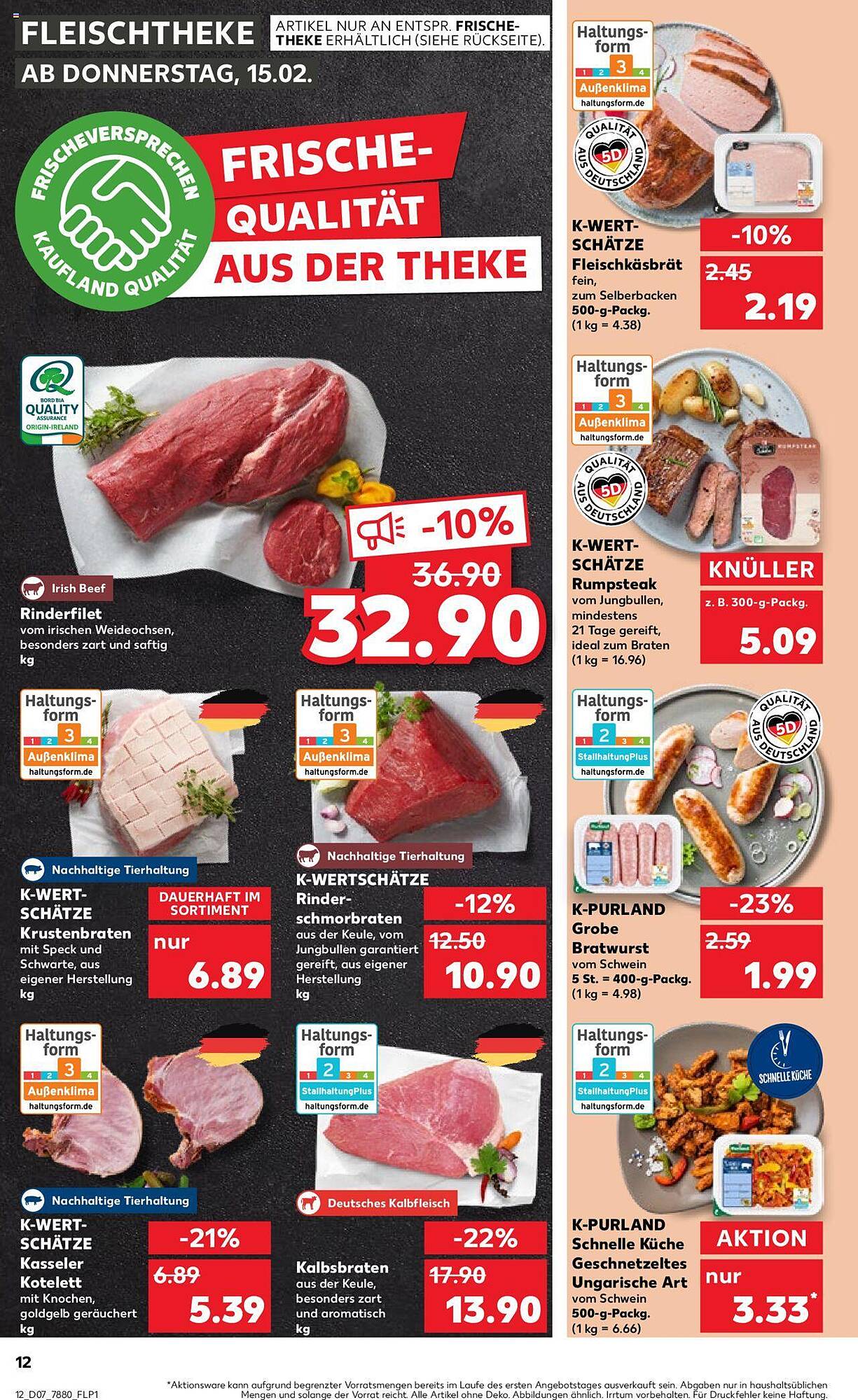 Kaufland Prospekt 15 – 21 Februar 2024 Seite 12