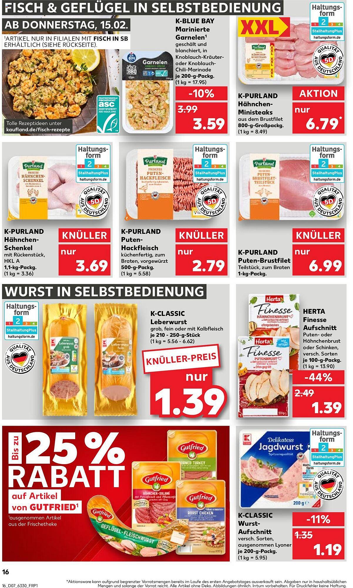 Kaufland Prospekt 15 – 21 Februar 2024 Seite 16