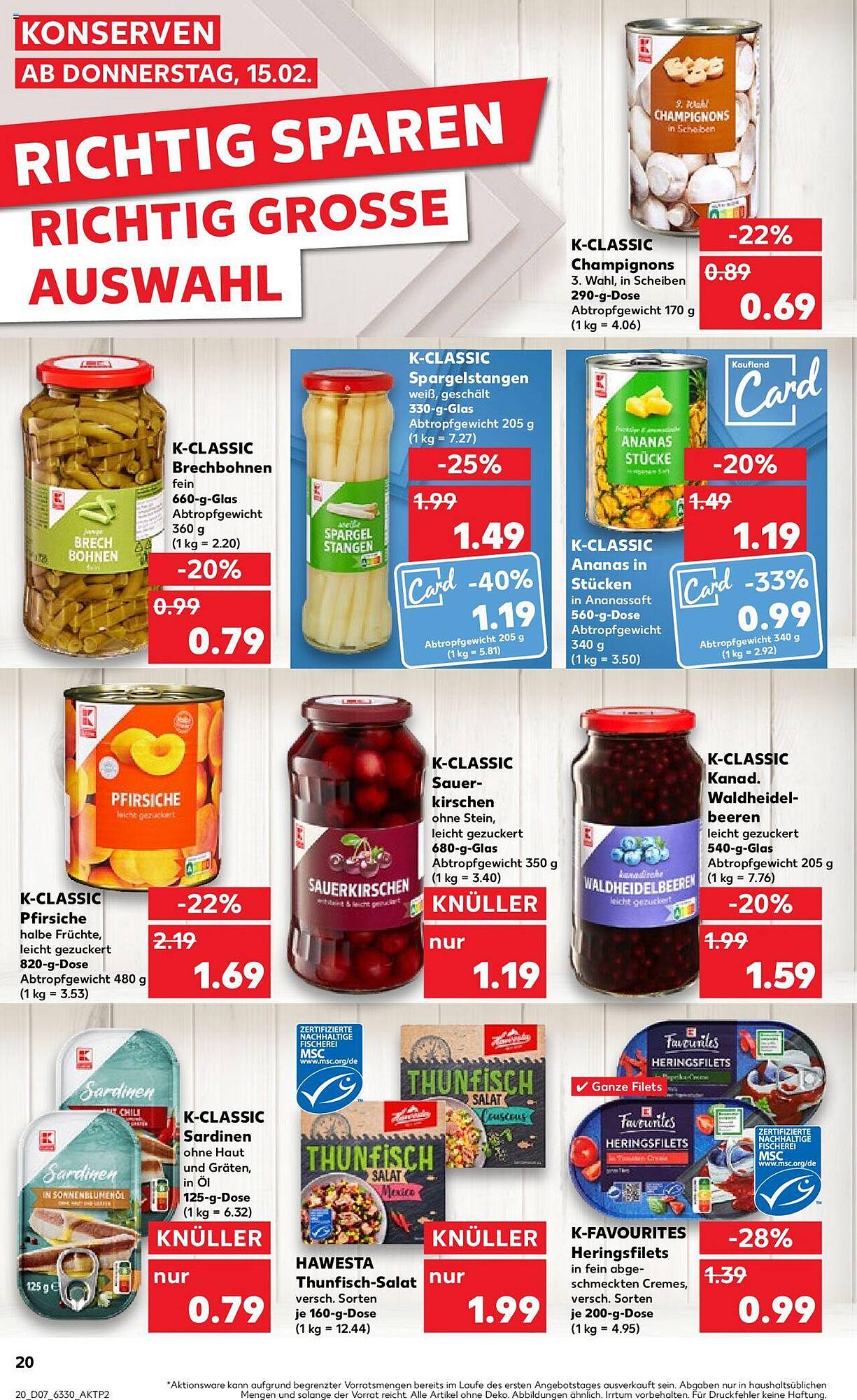 Kaufland Prospekt 15 – 21 Februar 2024 Seite 20