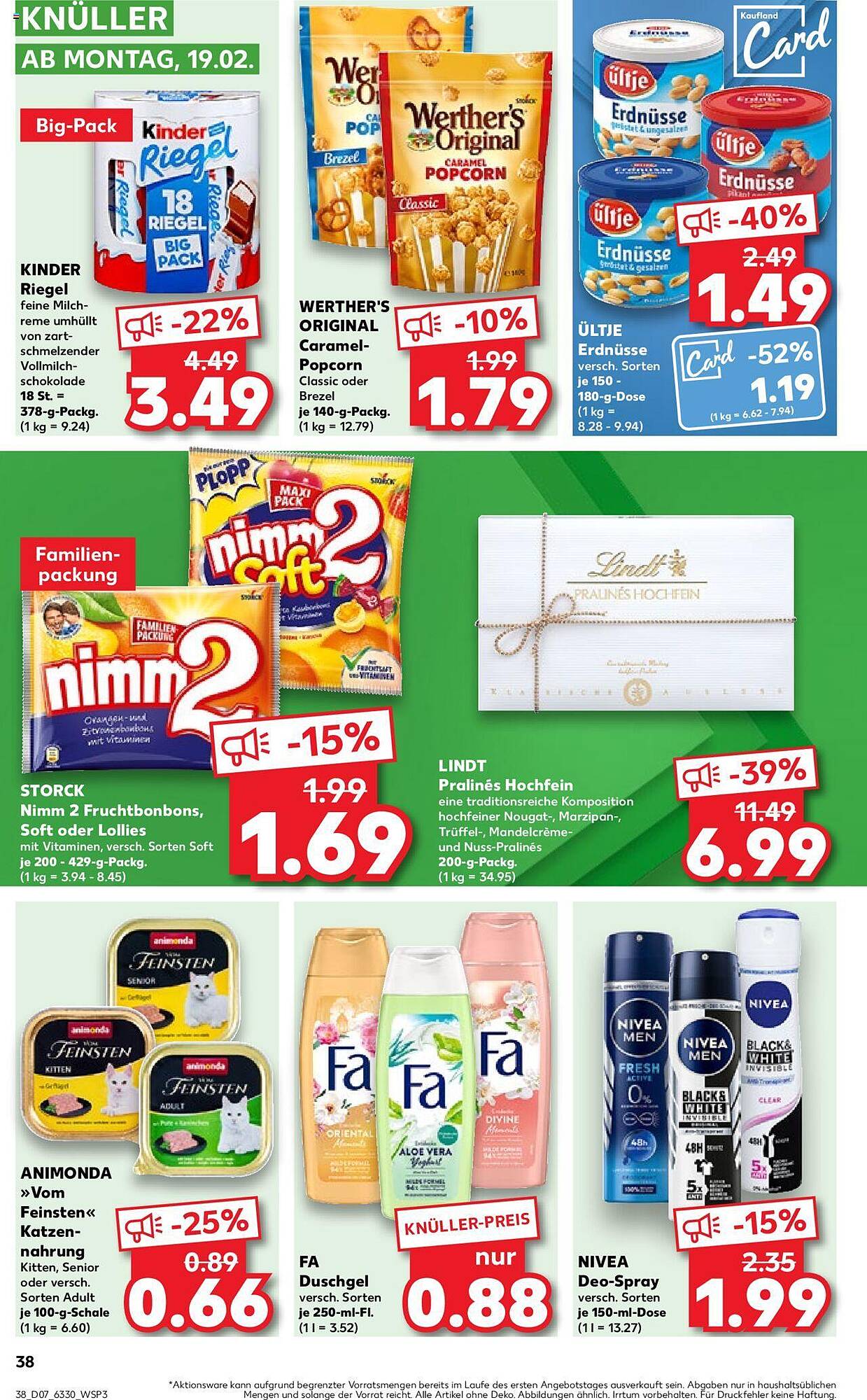Kaufland Prospekt 15 – 21 Februar 2024 Seite 38