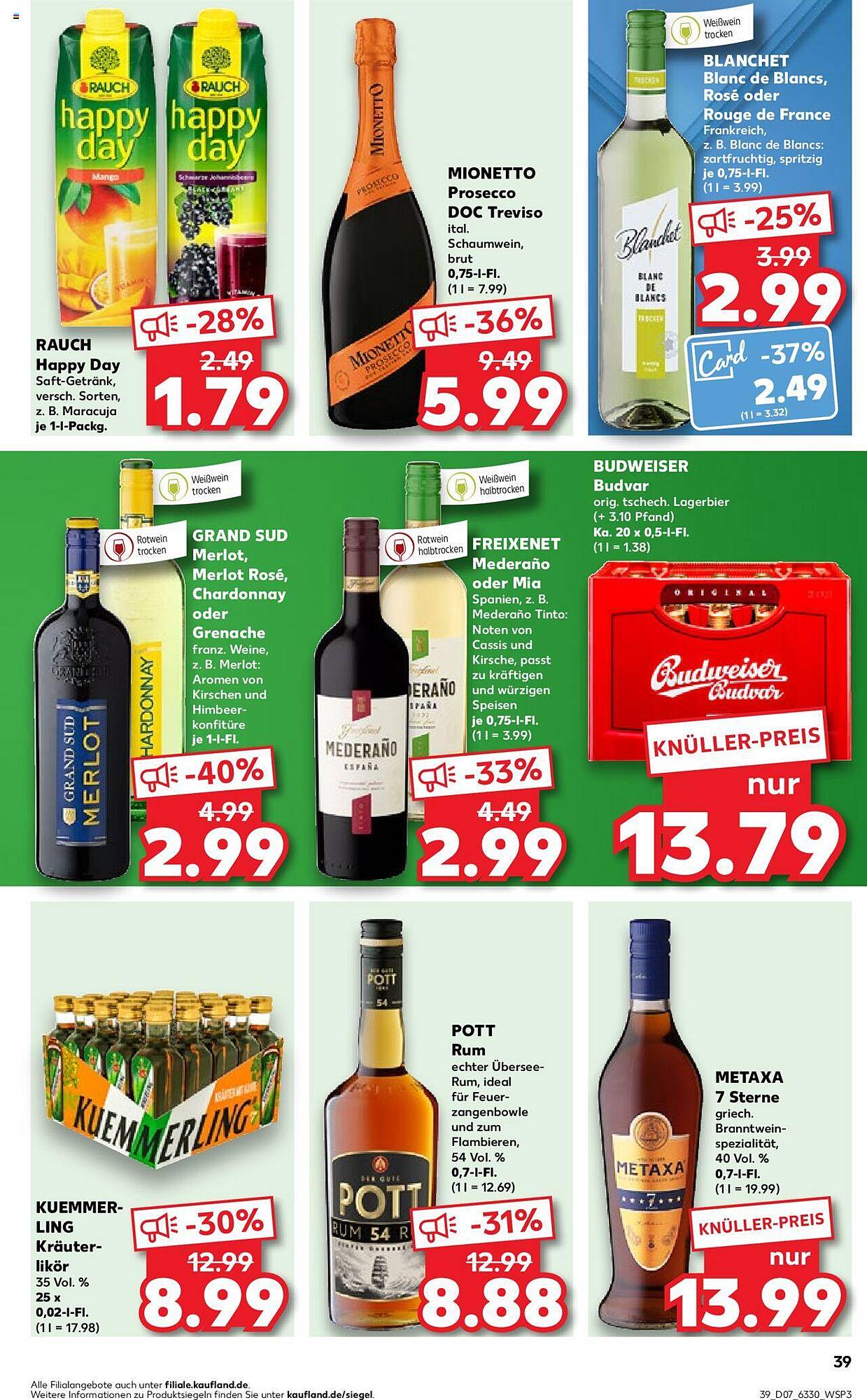 Kaufland Prospekt 15 – 21 Februar 2024 Seite 39