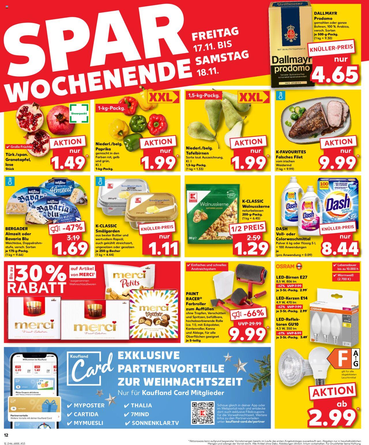 Kaufland Prospekt 16 – 22 November 2023 Seite 12