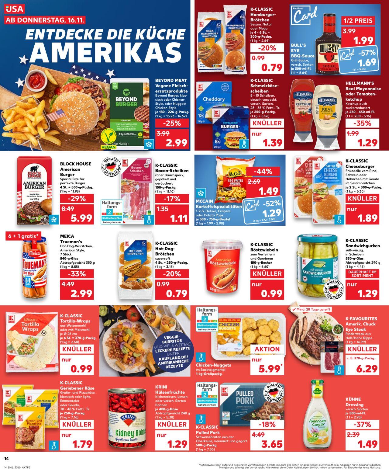 Kaufland Prospekt 16 – 22 November 2023 Seite 14