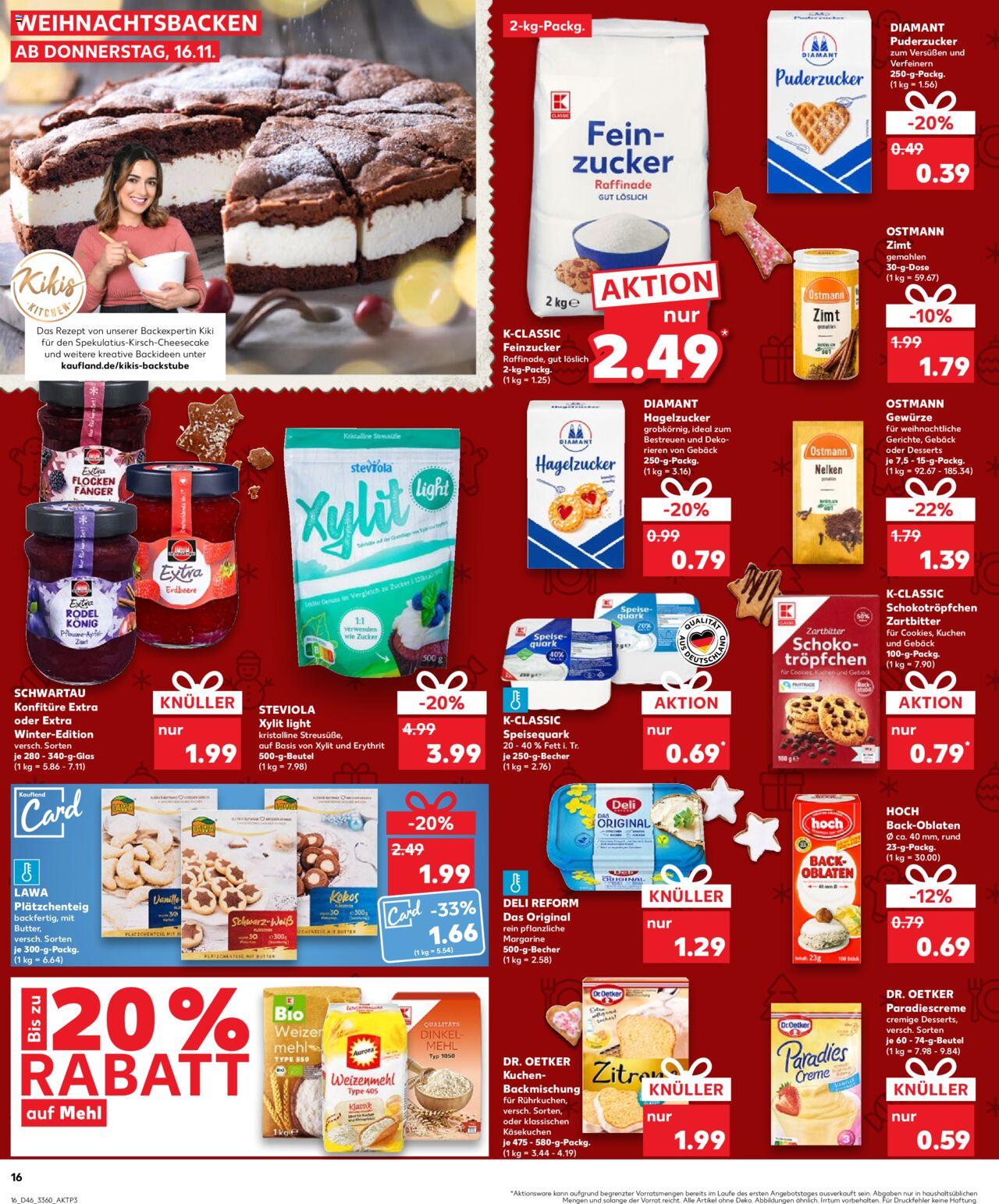Kaufland Prospekt 16 – 22 November 2023 Seite 16