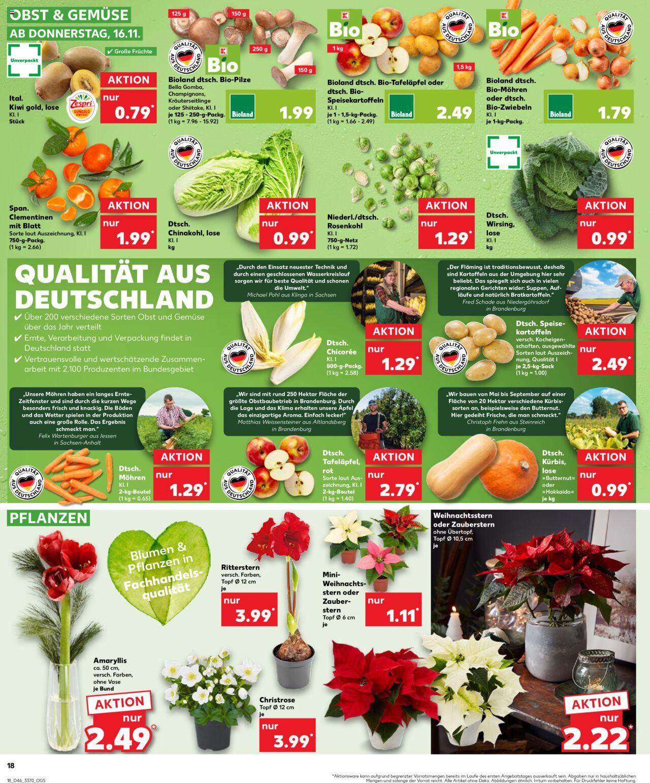 Kaufland Prospekt 16 – 22 November 2023 Seite 18