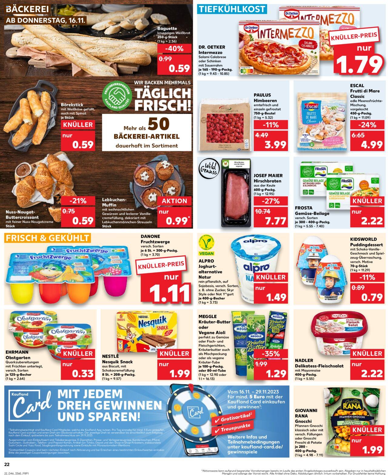 Kaufland Prospekt 16 – 22 November 2023 Seite 22