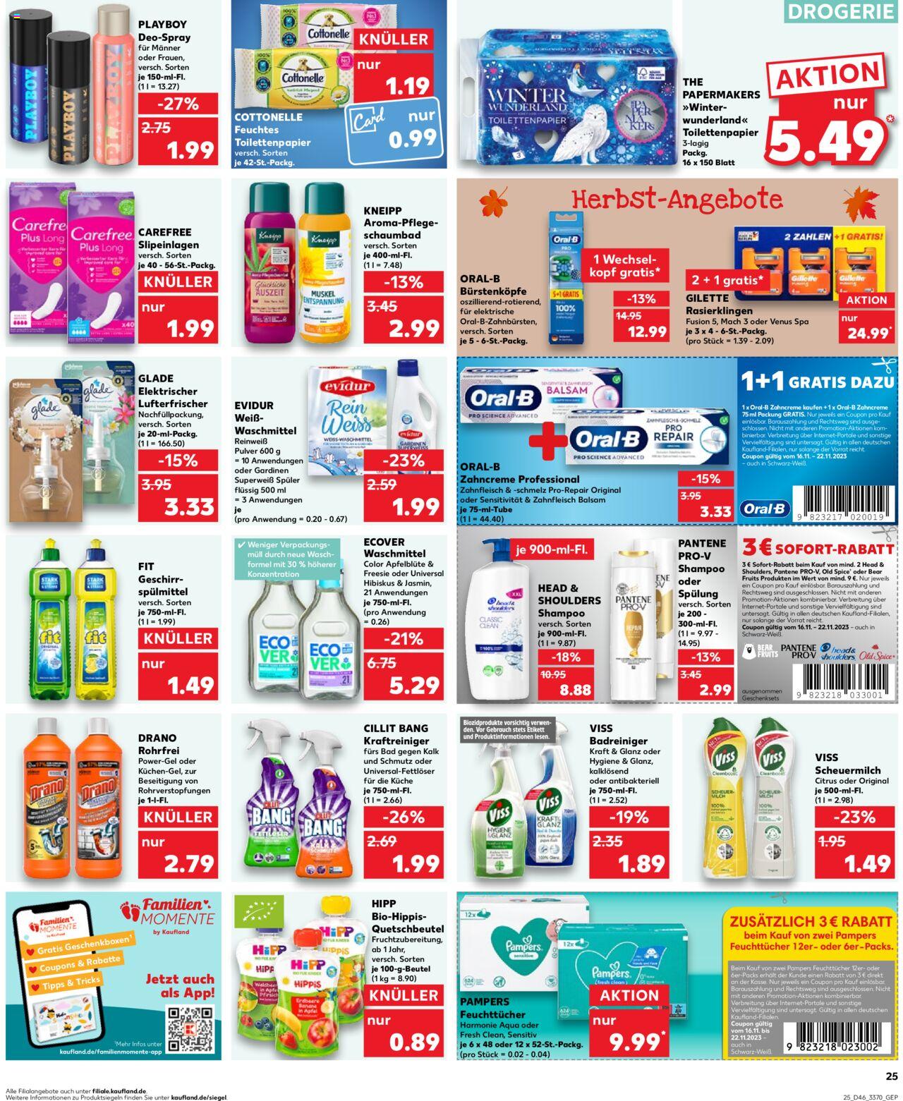 Kaufland Prospekt 16 – 22 November 2023 Seite 25