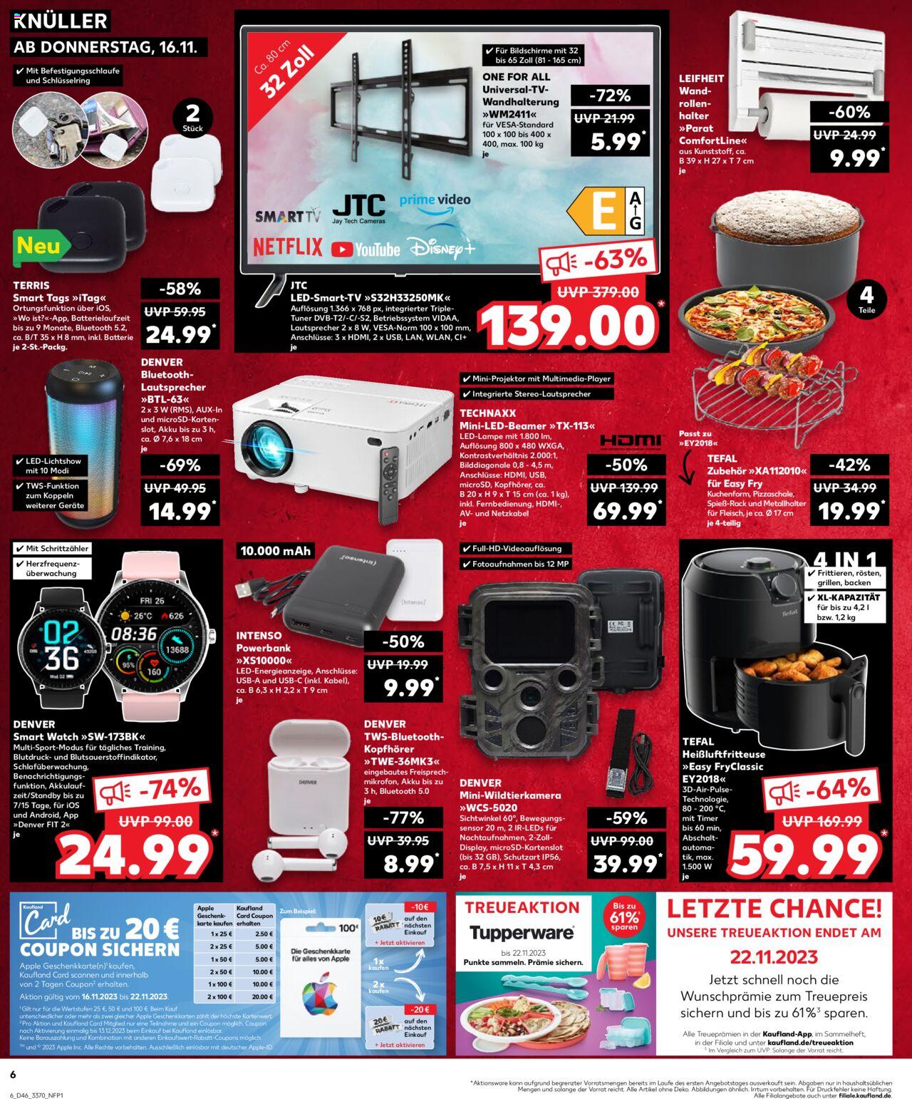 Kaufland Prospekt 16 – 22 November 2023 Seite 6