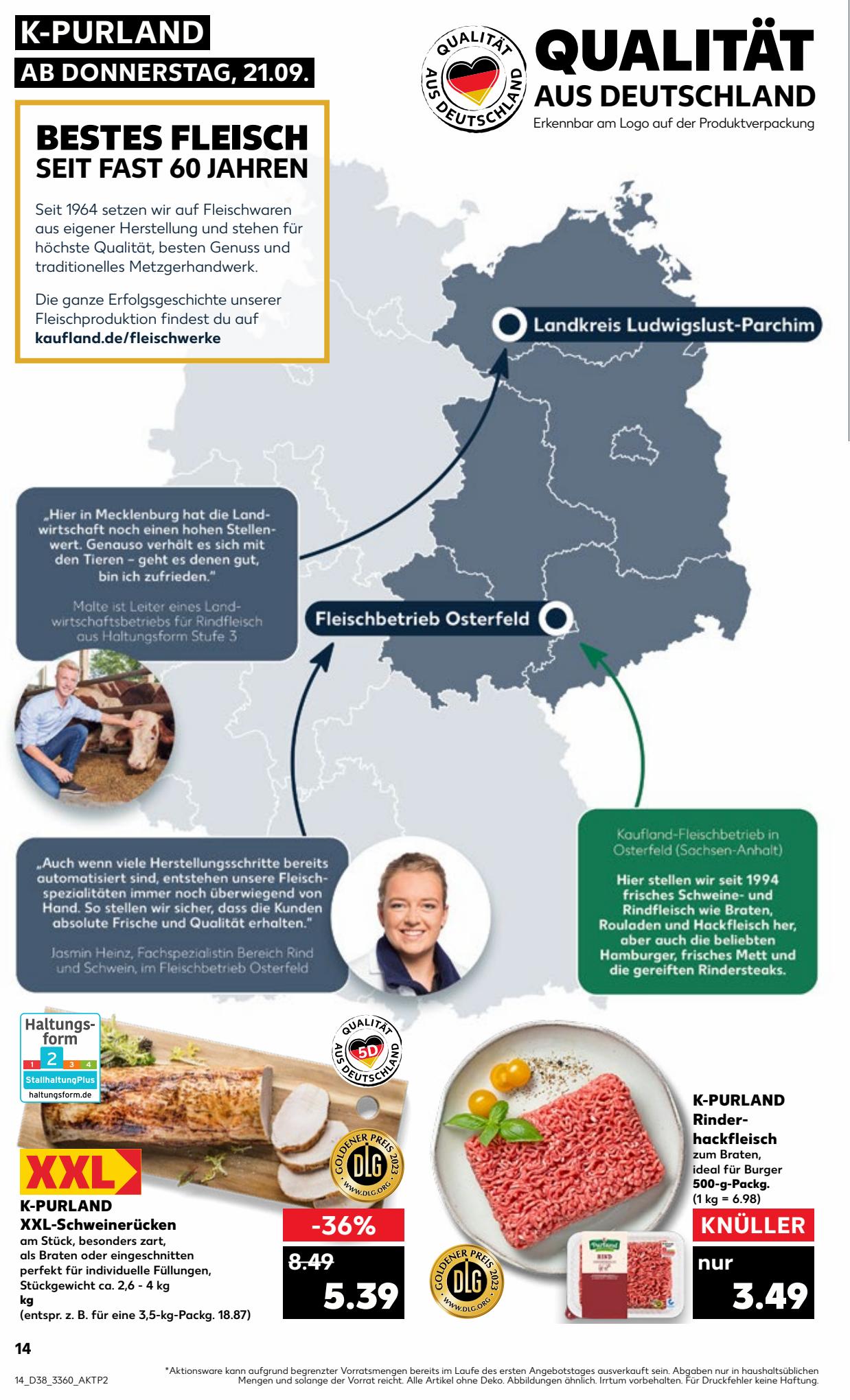 Kaufland Prospekt 17 – 27 September 2023 Seite 14