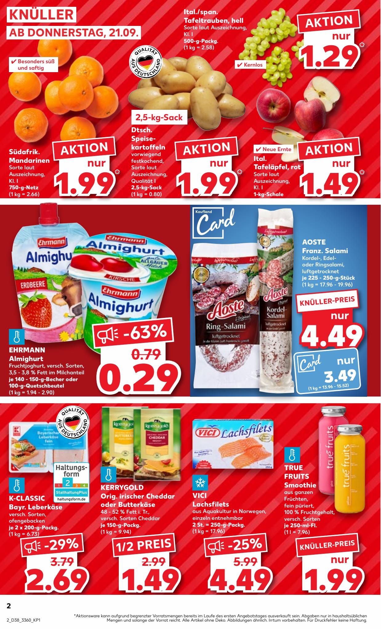 Kaufland Prospekt 17 – 27 September 2023 Seite 2