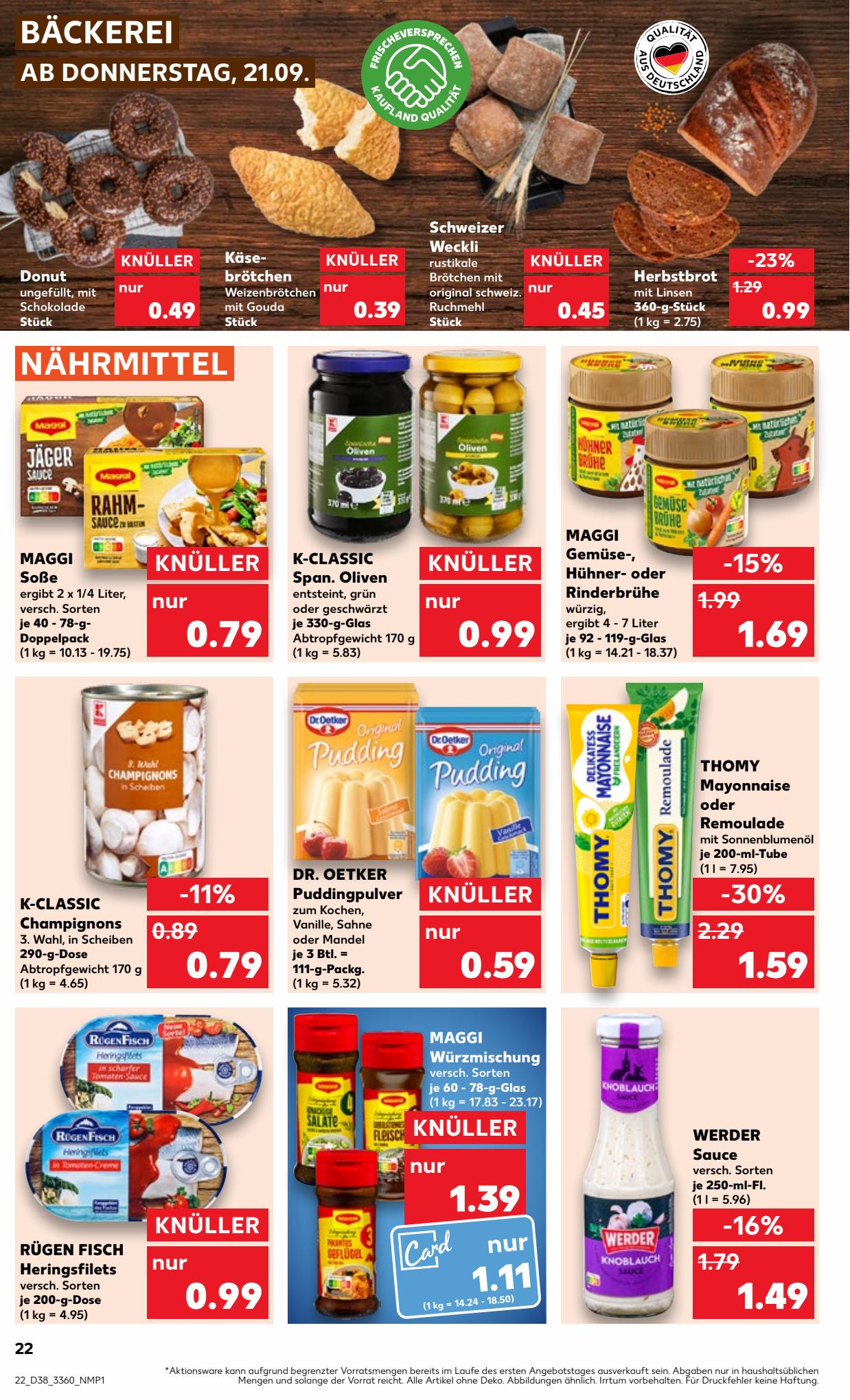 Kaufland Prospekt 17 – 27 September 2023 Seite 22