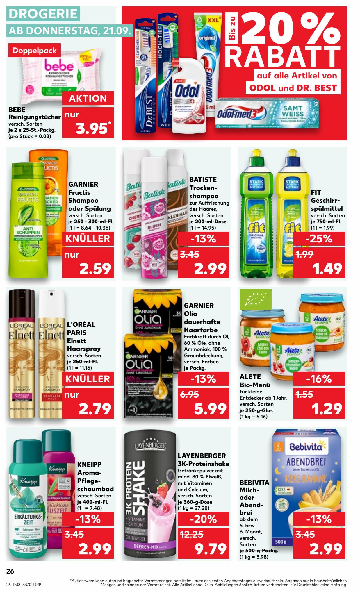 Kaufland Prospekt 17 – 27 September 2023 Seite 26