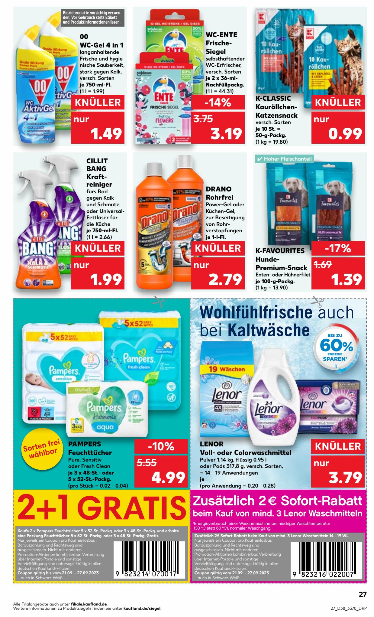 Kaufland Prospekt 17 – 27 September 2023 Seite 27