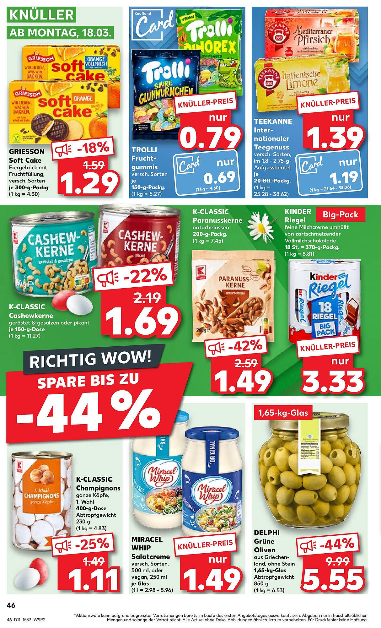 Kaufland Prospekt 18 – 23 Marsch 2024 Seite 3