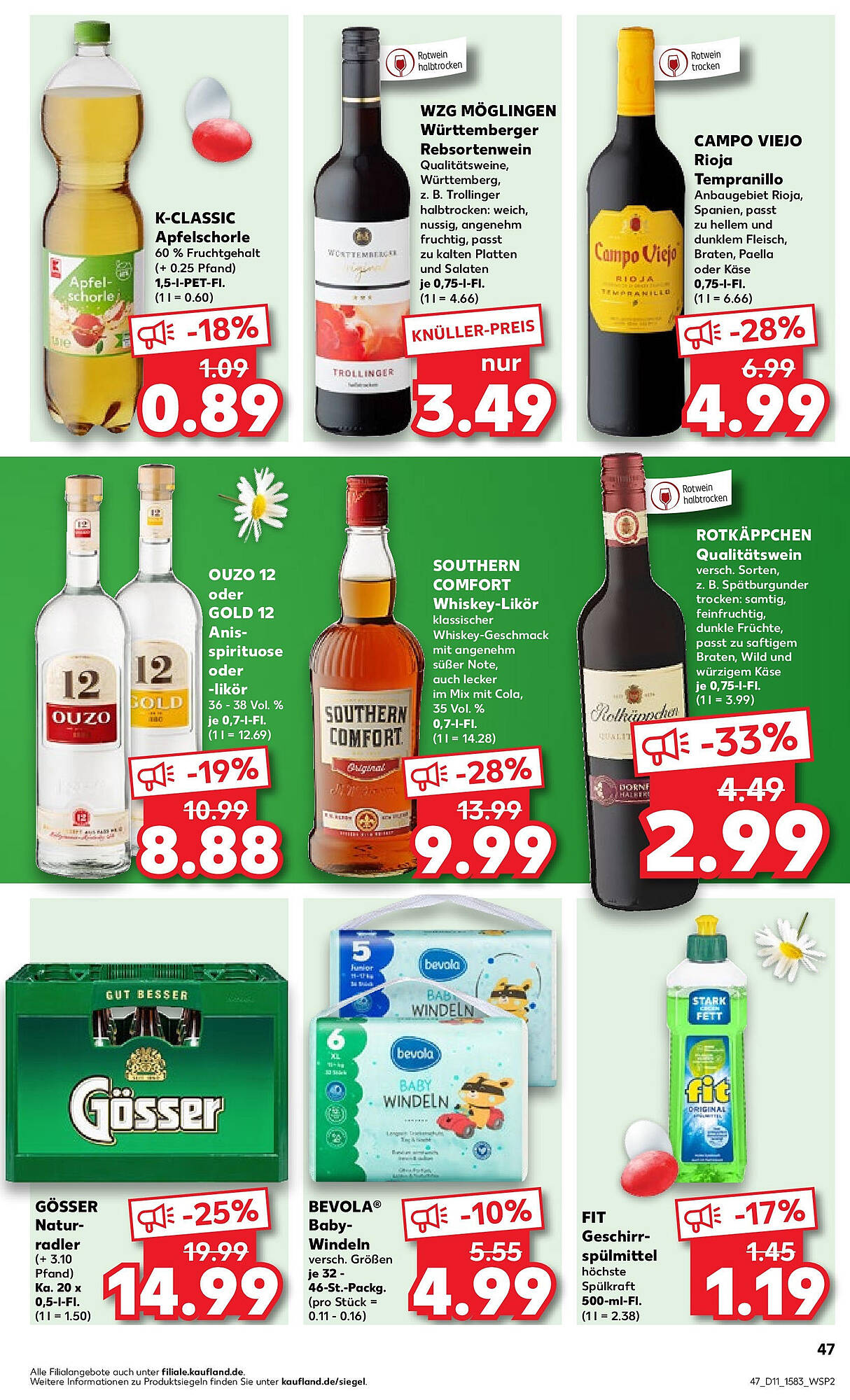 Kaufland Prospekt 18 – 23 Marsch 2024 Seite 4