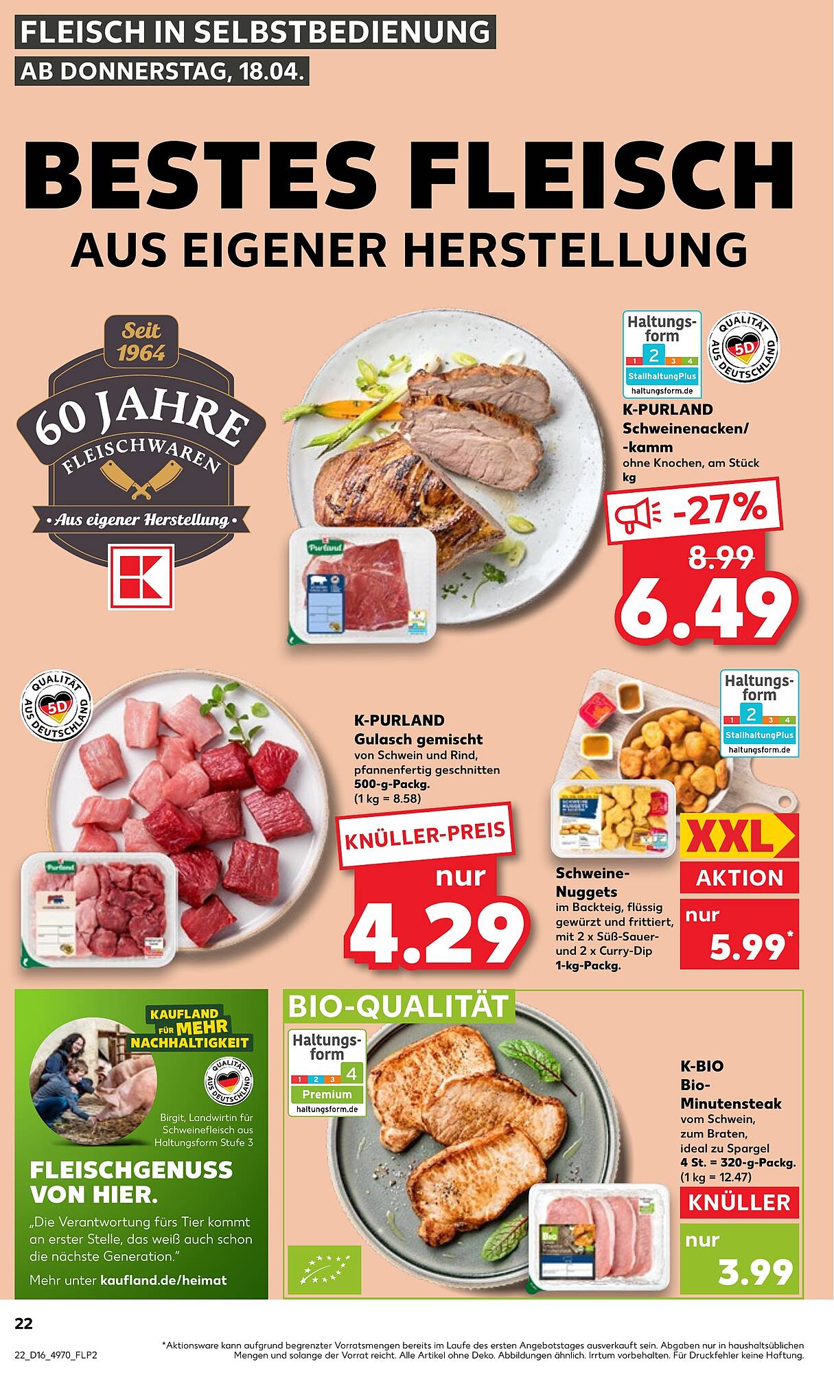 Kaufland Prospekt 18 – 24 April 2024 Seite 22