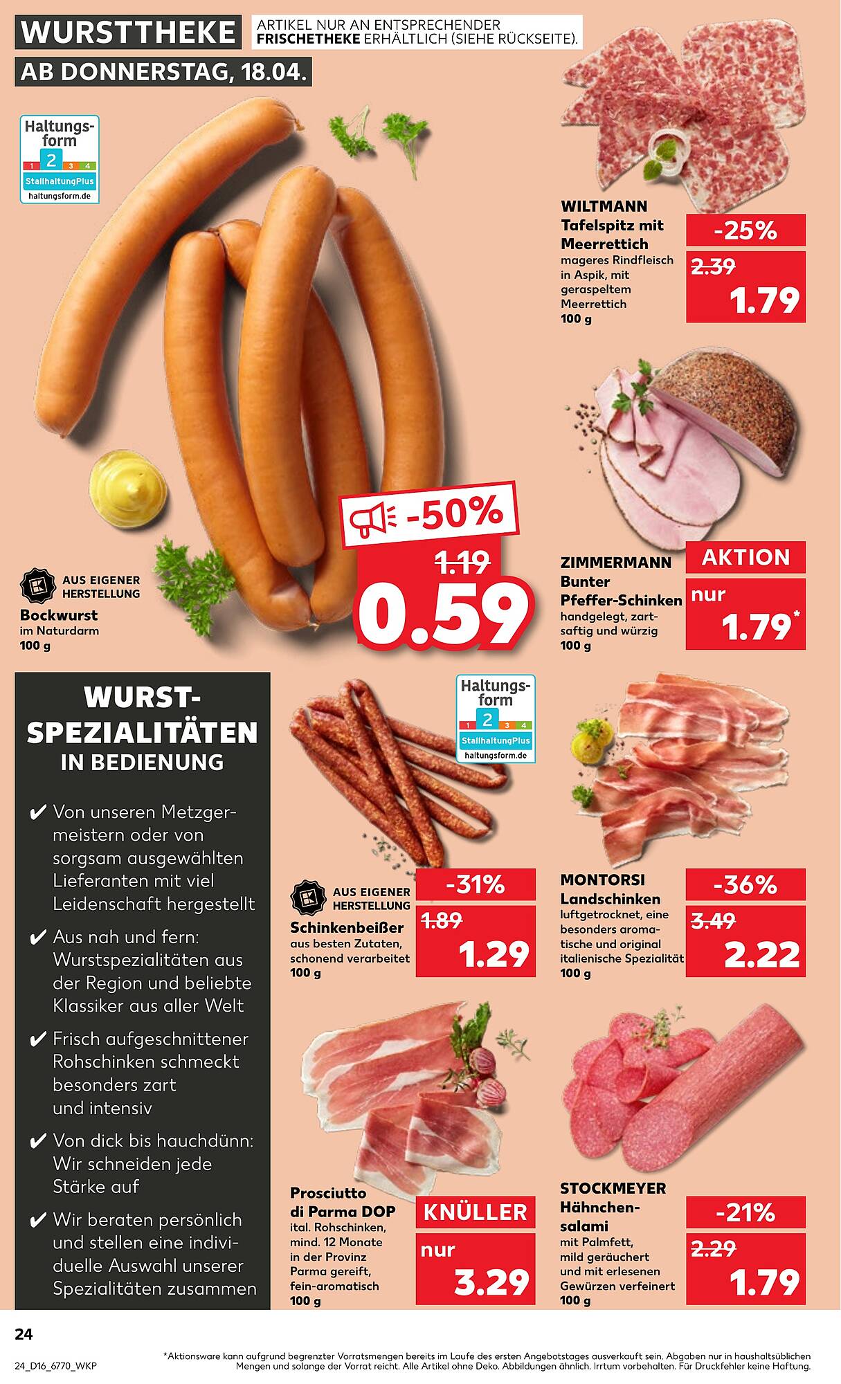 Kaufland Prospekt 18 – 24 April 2024 Seite 24