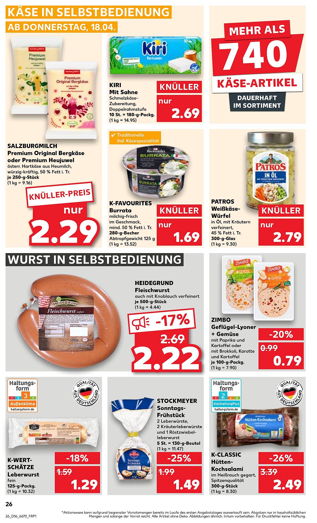 Kaufland Prospekt 18 – 24 April 2024 Seite 26