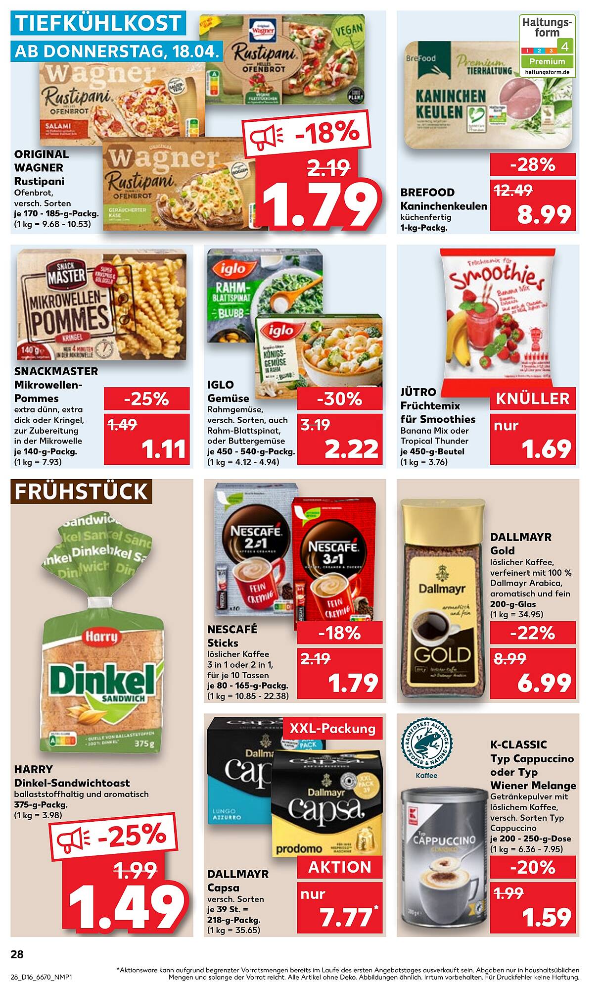 Kaufland Prospekt 18 – 24 April 2024 Seite 28