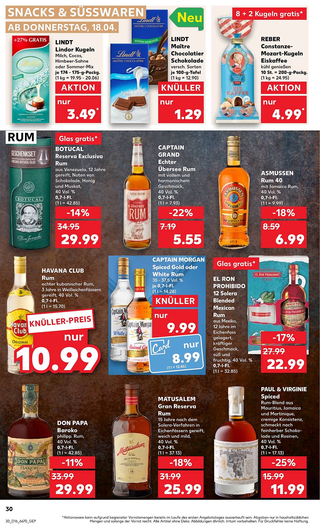 Kaufland Prospekt 18 – 24 April 2024 Seite 30