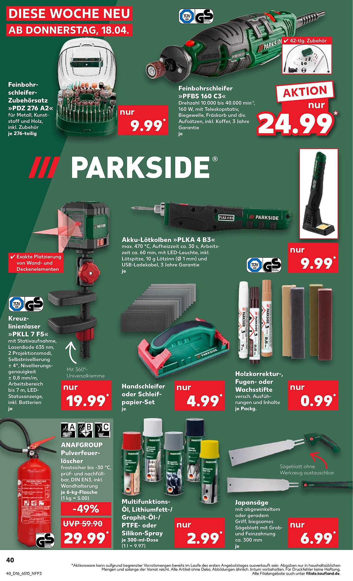 Kaufland Prospekt 18 – 24 April 2024 Seite 40