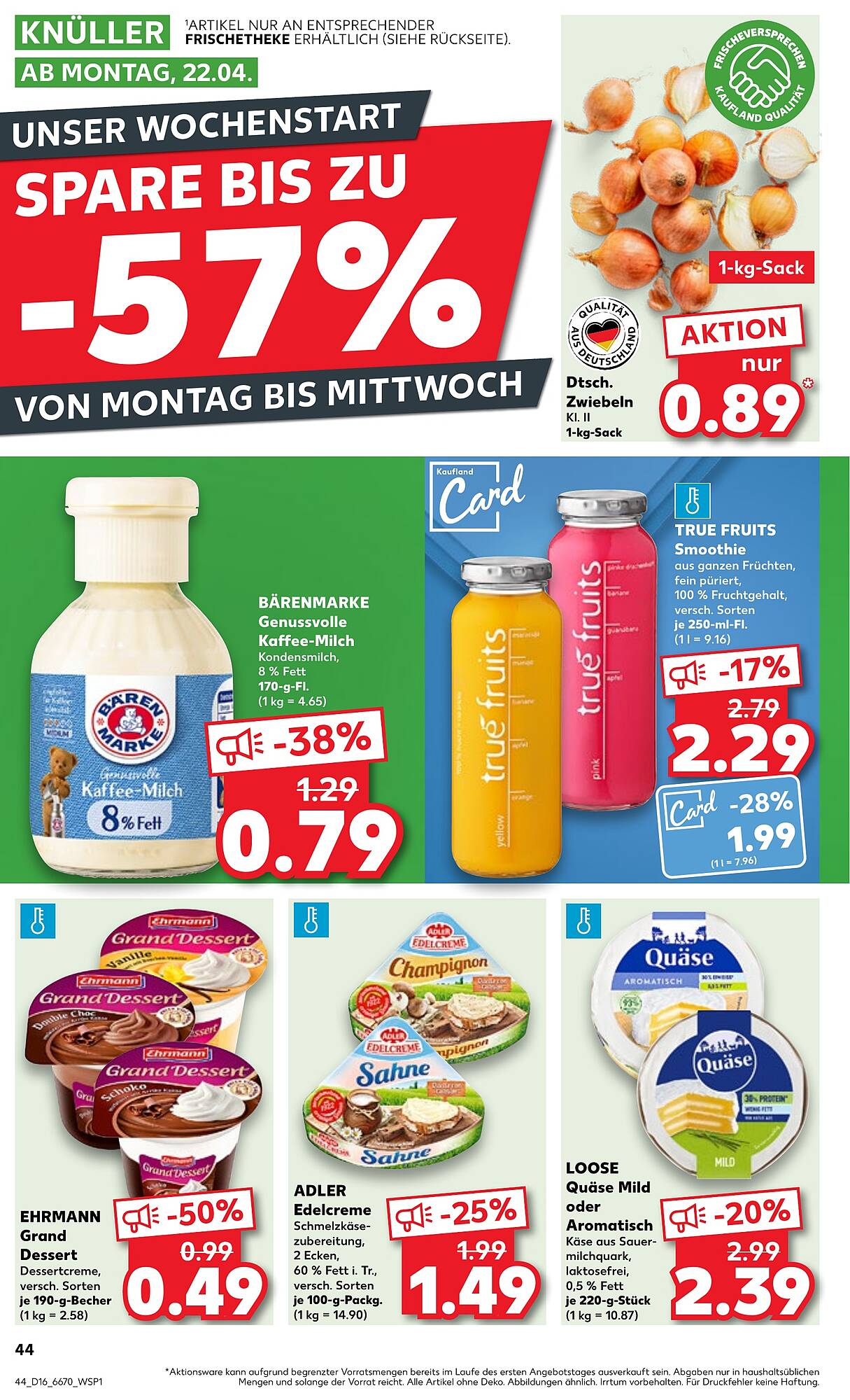 Kaufland Prospekt 18 – 24 April 2024 Seite 44