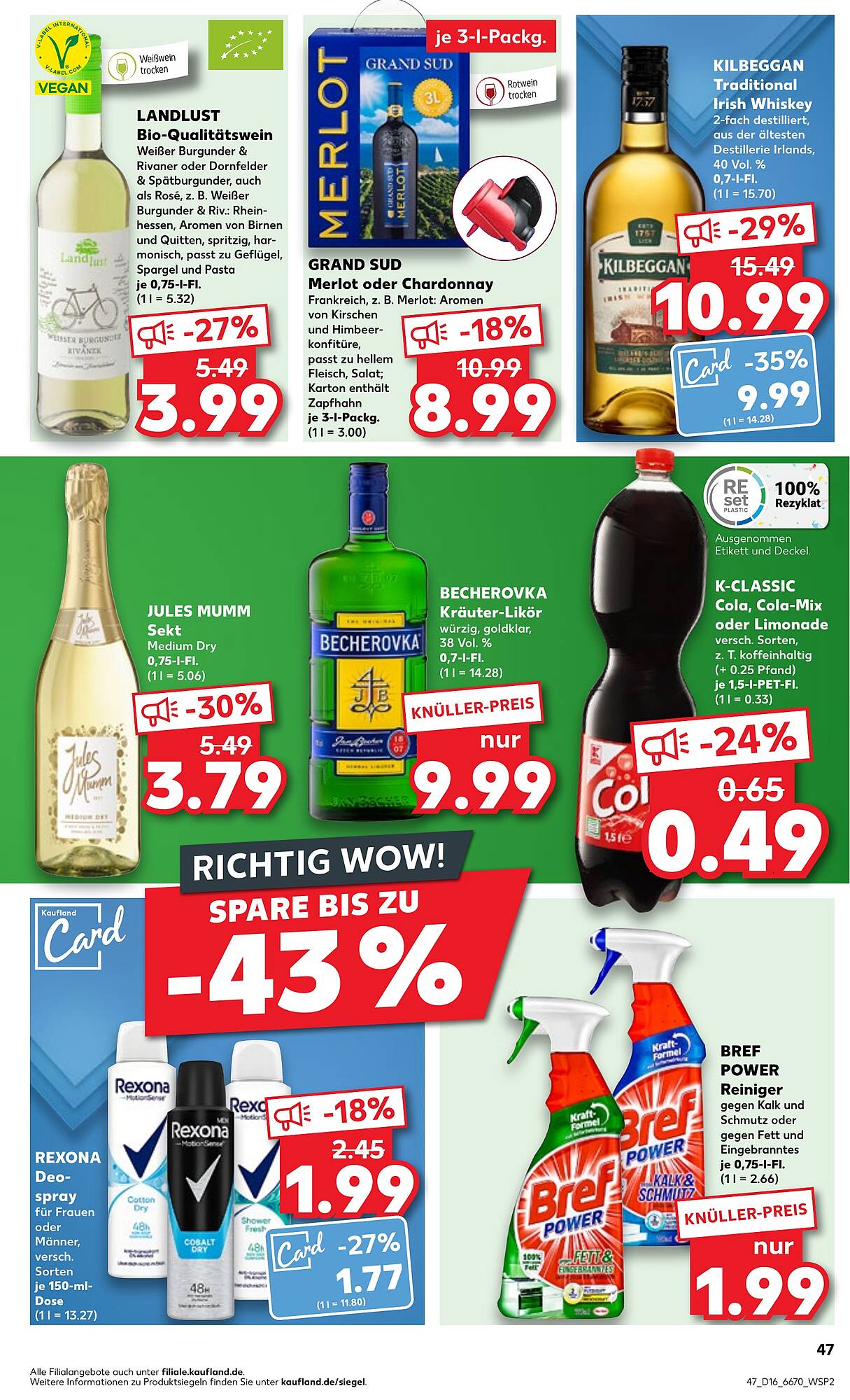 Kaufland Prospekt 18 – 24 April 2024 Seite 47