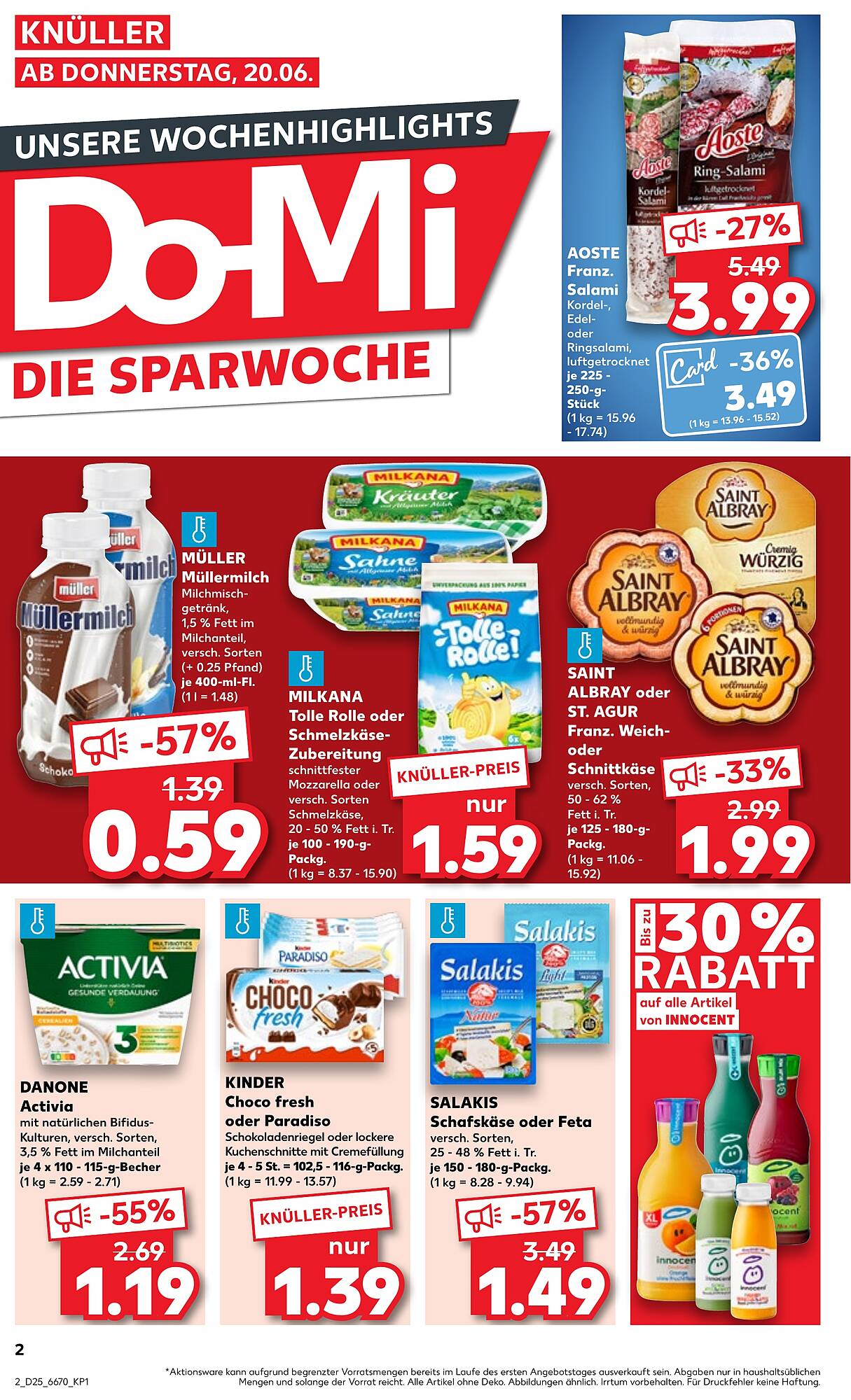 Kaufland Prospekt 19 – 25 Juni 2024 Seite 2