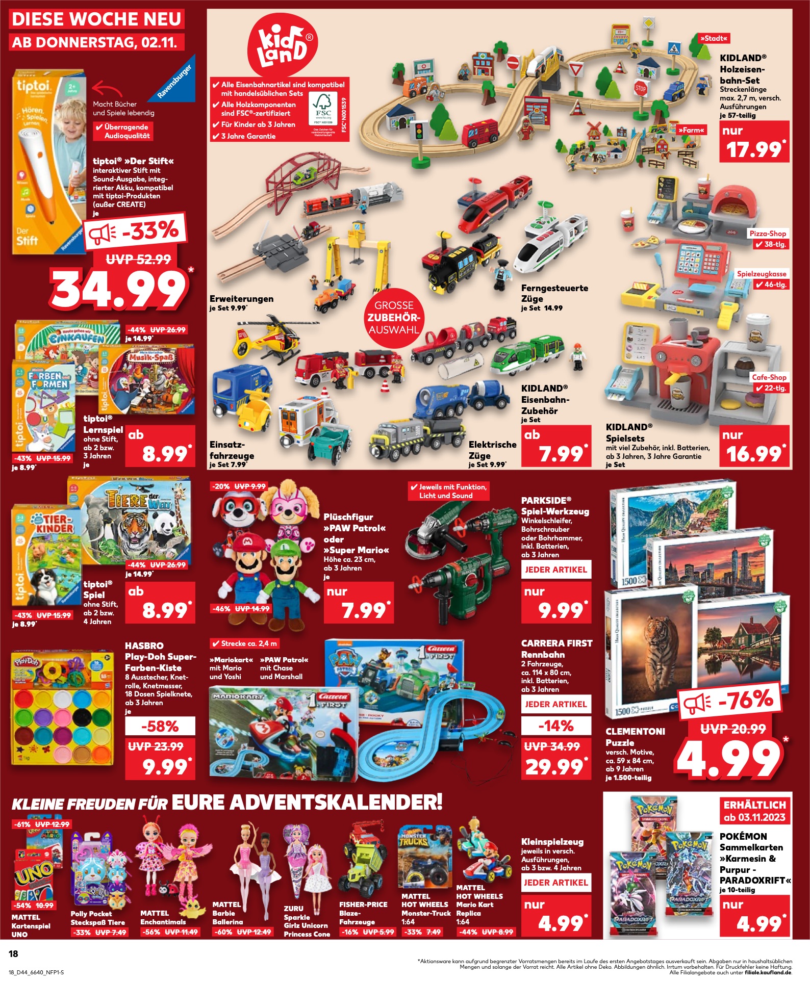 Kaufland Prospekt 2 – 8 November 2023 Seite 18