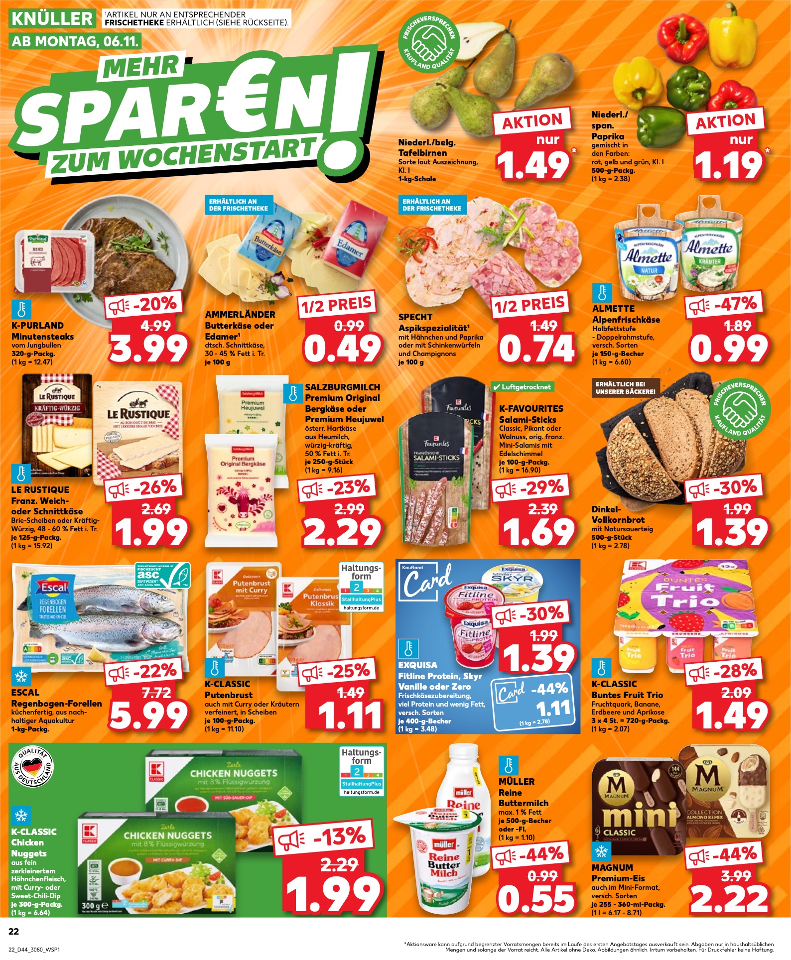 Kaufland Prospekt 2 – 8 November 2023 Seite 22