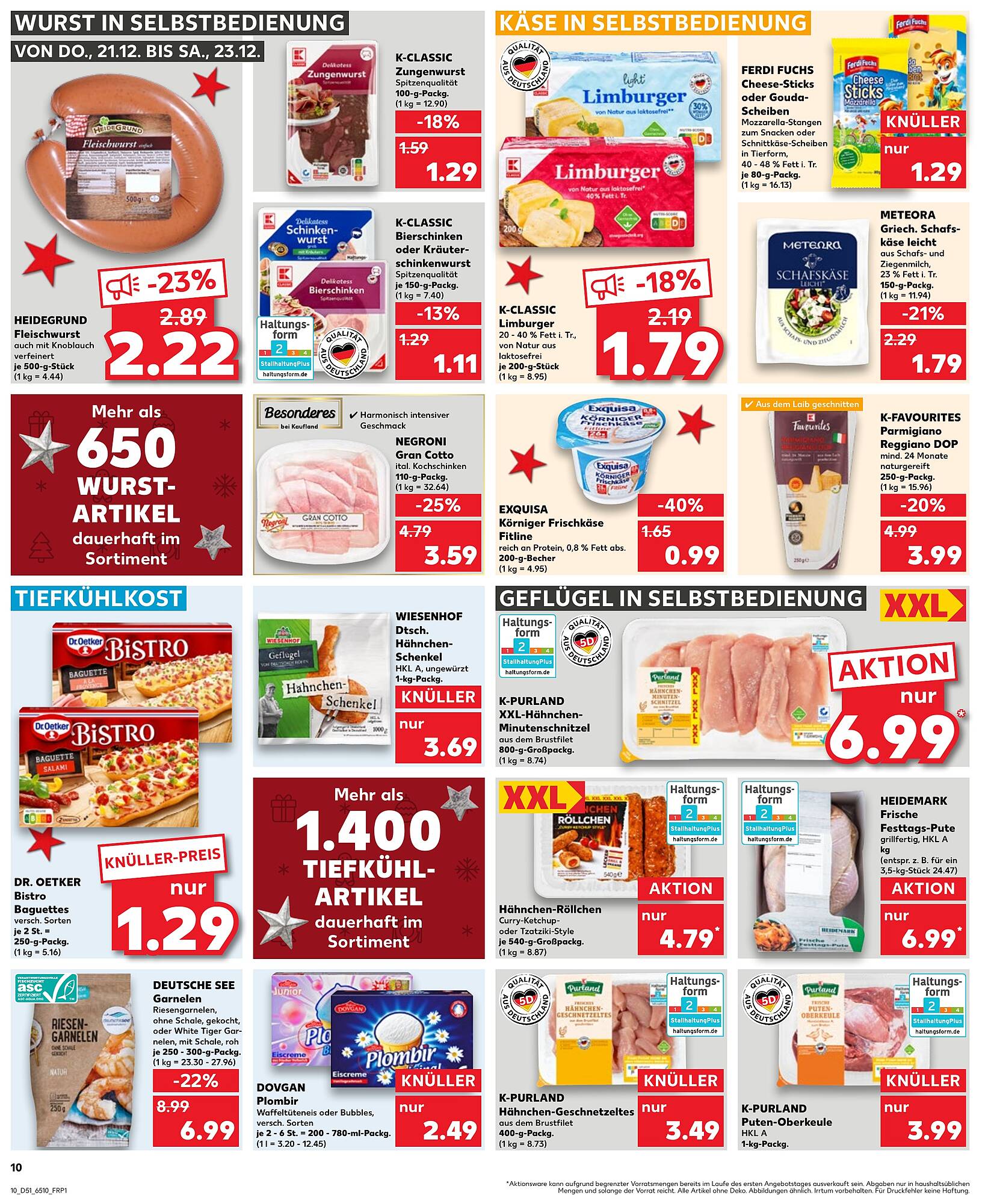 Kaufland Prospekt 21 – 23 Dezember 2023 Seite 10