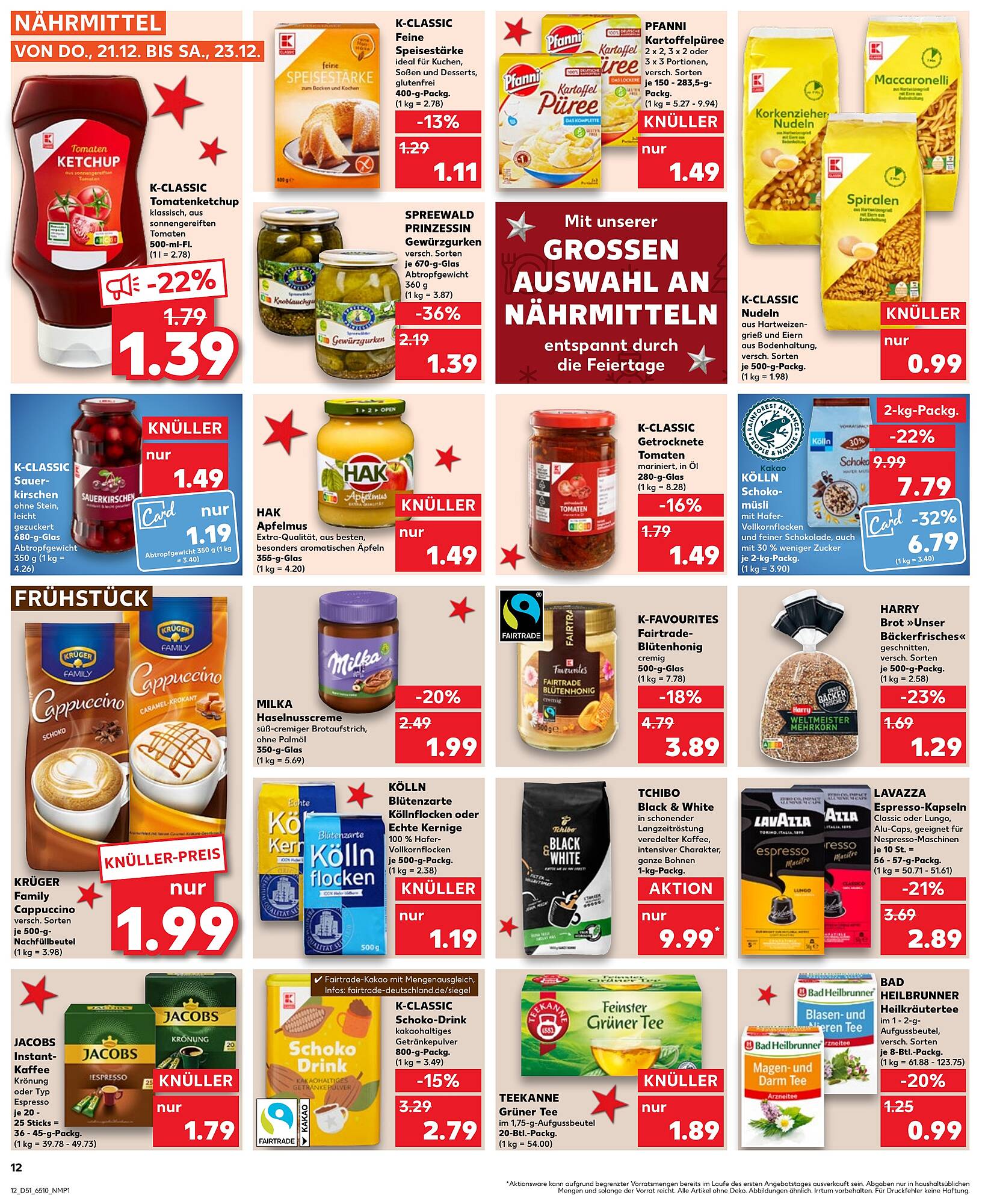 Kaufland Prospekt 21 – 23 Dezember 2023 Seite 12