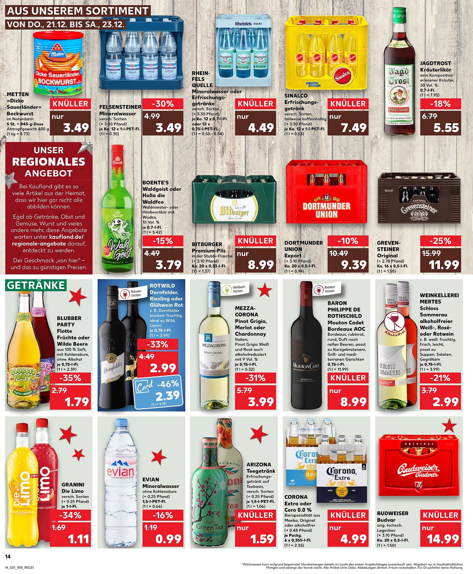 Kaufland Prospekt 21 – 23 Dezember 2023 Seite 14