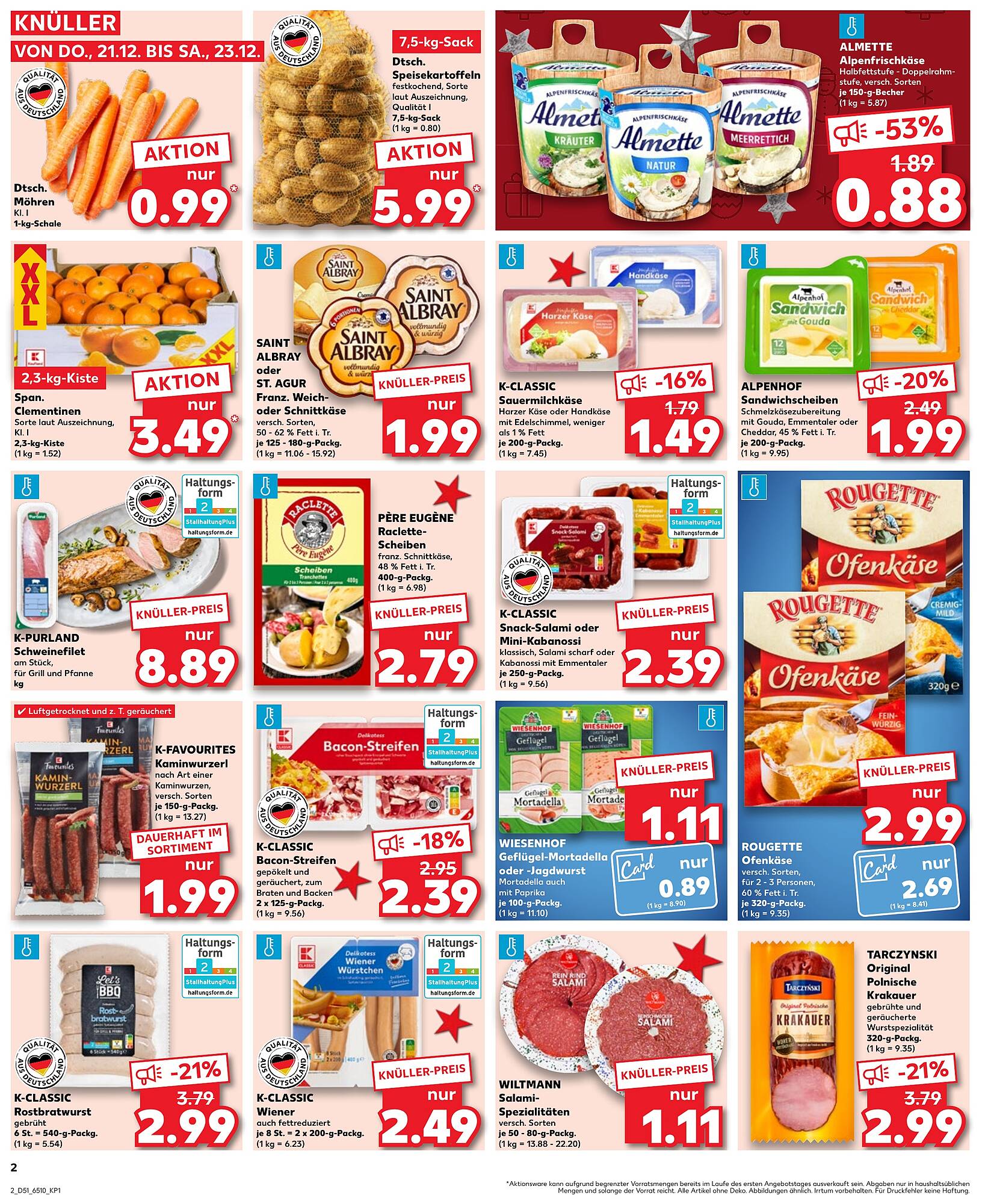 Kaufland Prospekt 21 – 23 Dezember 2023 Seite 2