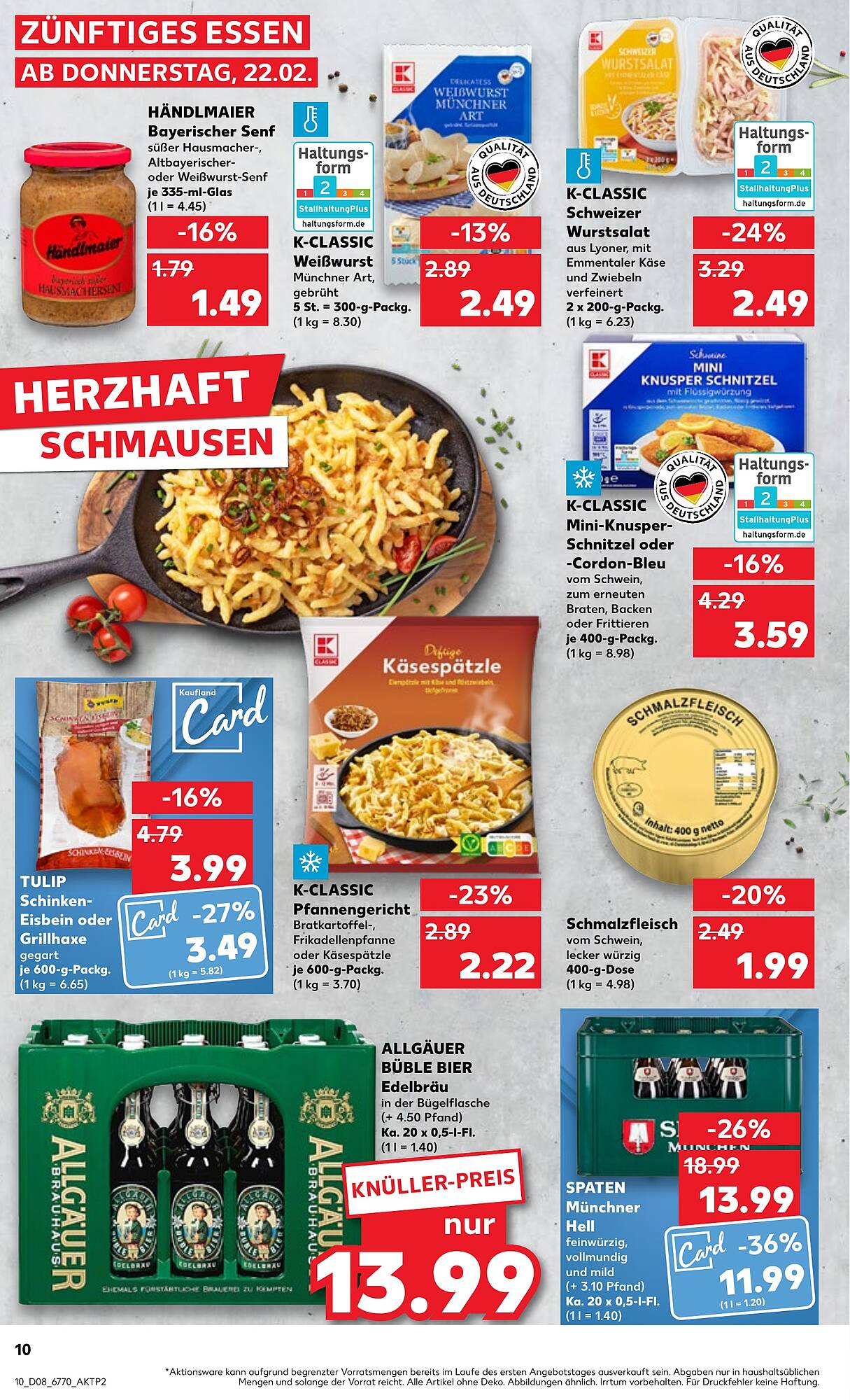 Kaufland Prospekt 22 – 28 Februar 2024 Seite 10