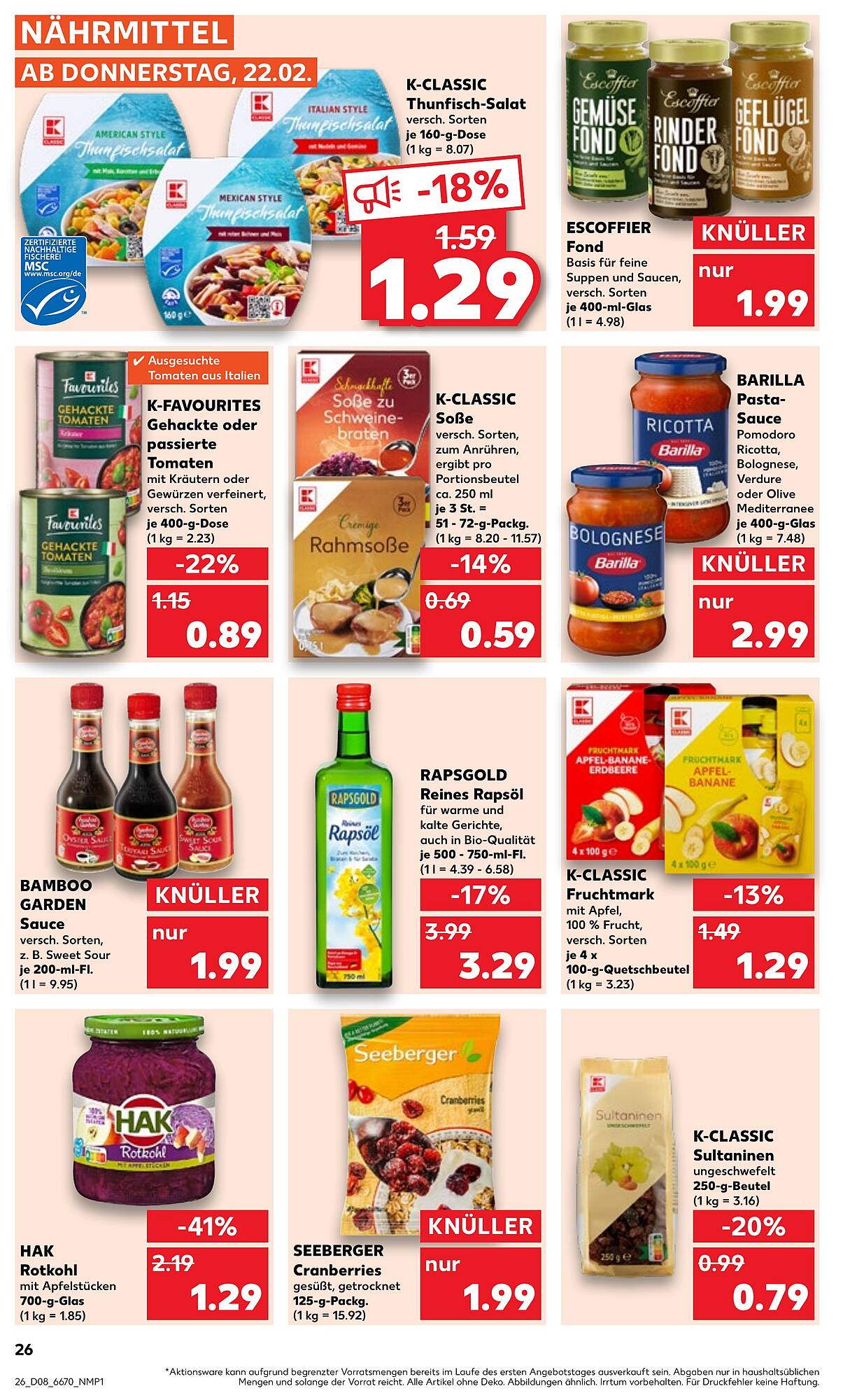 Kaufland Prospekt 22 – 28 Februar 2024 Seite 26