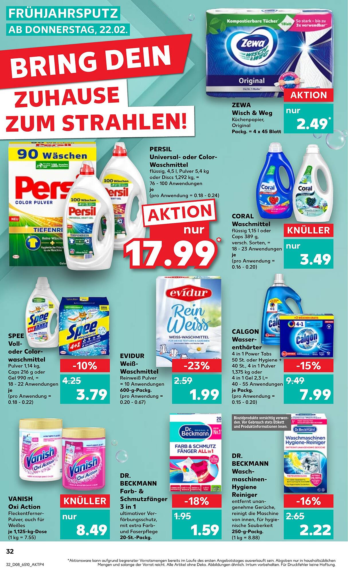 Kaufland Prospekt 22 – 28 Februar 2024 Seite 32