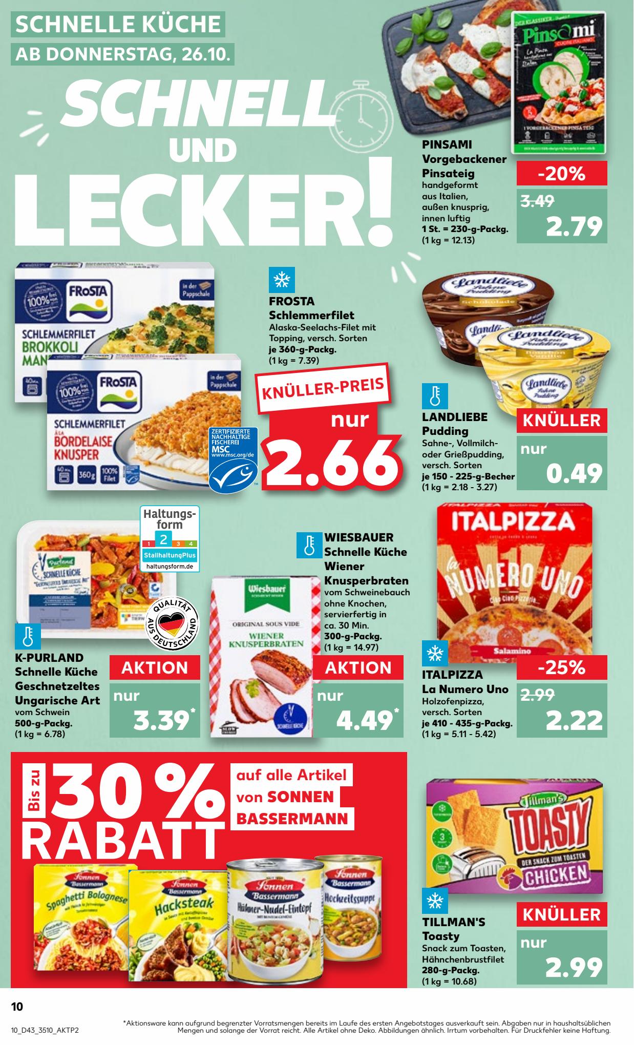 Kaufland Prospekt 22 Oct – 1 Nov 2023 Seite 10