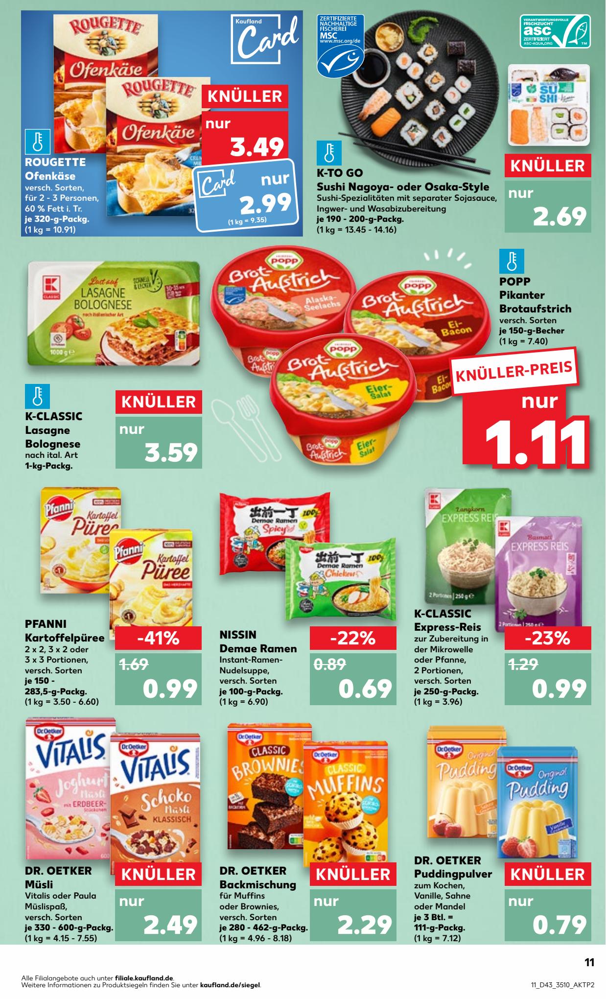 Kaufland Prospekt 22 Oct – 1 Nov 2023 Seite 11