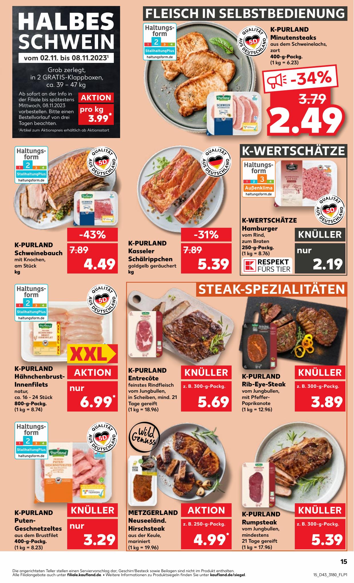 Kaufland Prospekt 22 Oct – 1 Nov 2023 Seite 15