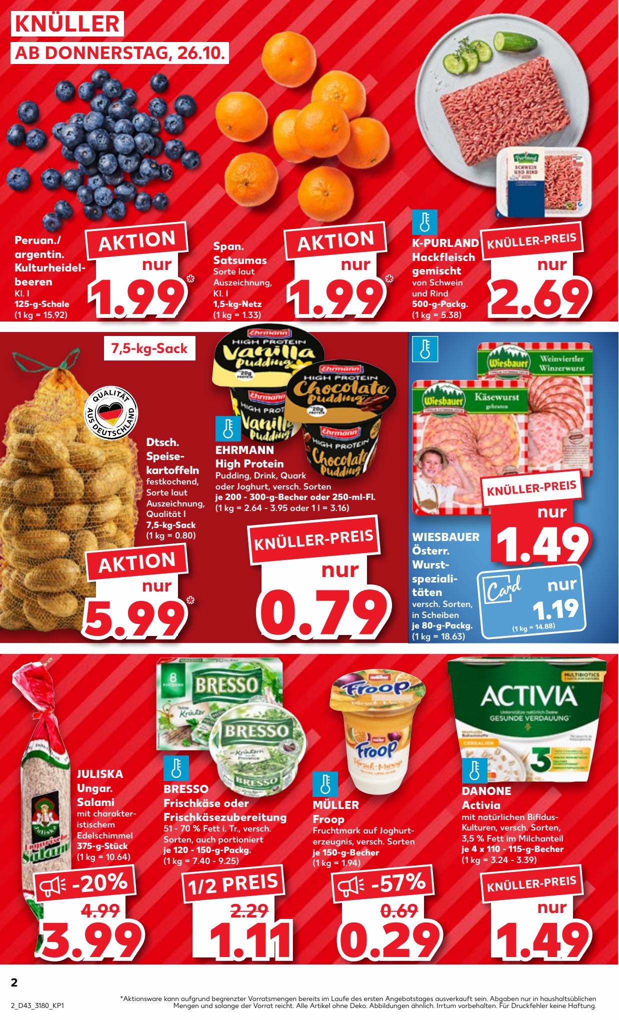 Kaufland Prospekt 22 Oct – 1 Nov 2023 Seite 2