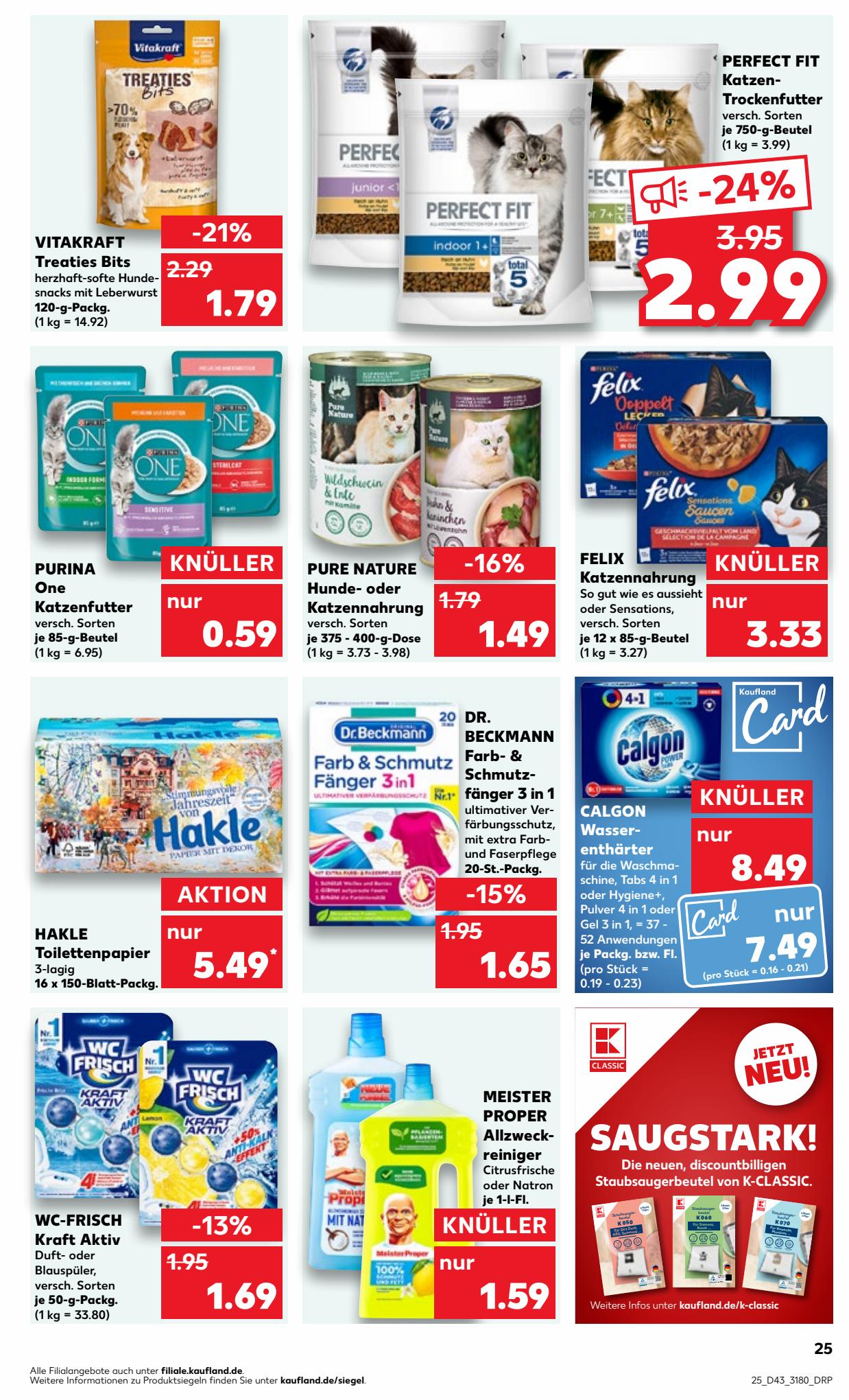 Kaufland Prospekt 22 Oct – 1 Nov 2023 Seite 25