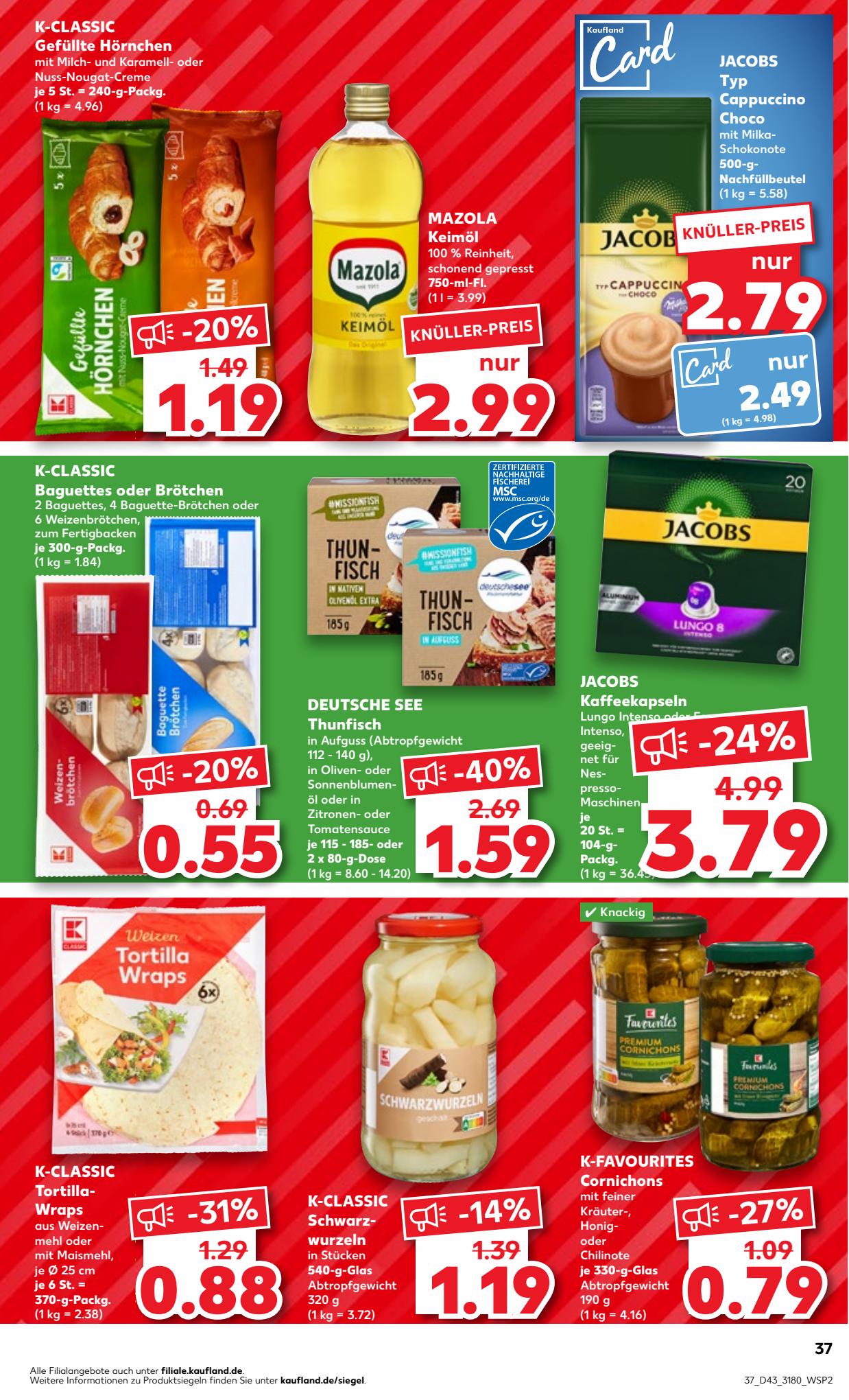 Kaufland Prospekt 22 Oct – 1 Nov 2023 Seite 37